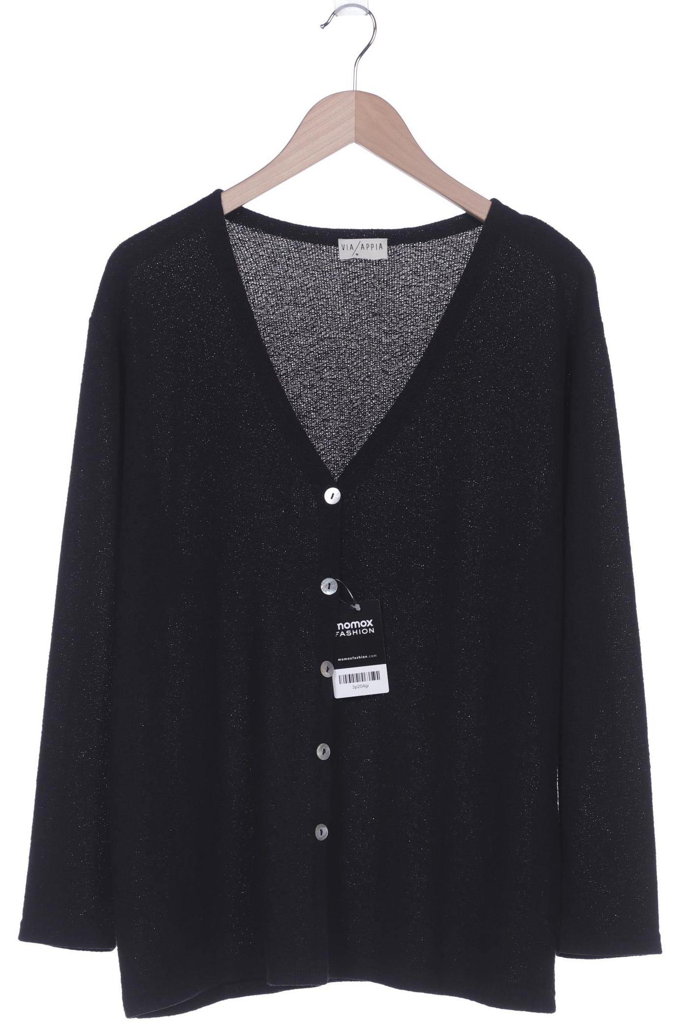 

VIA Appia DUE Damen Strickjacke, schwarz, Gr. 46