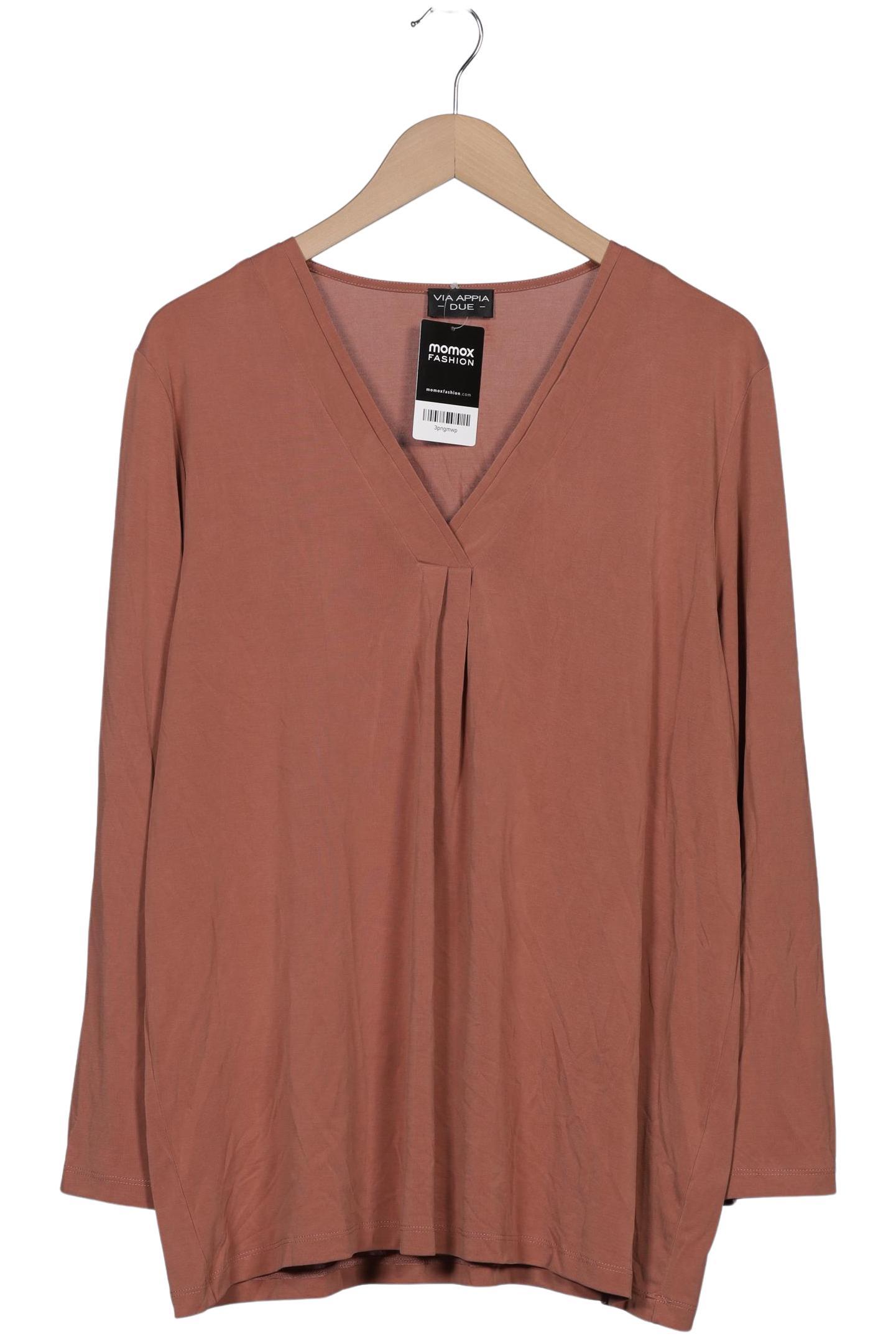 

VIA Appia DUE Damen Langarmshirt, braun, Gr. 48