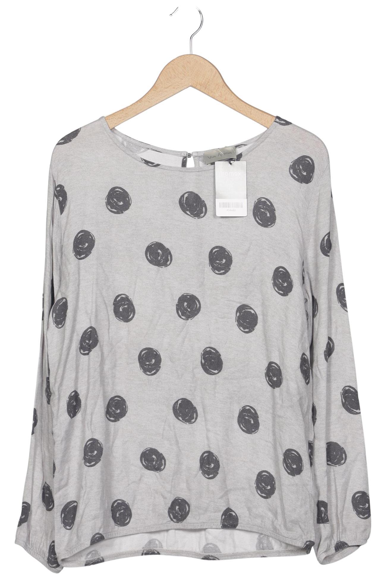 

VIA Appia DUE Damen Langarmshirt, grau, Gr. 40