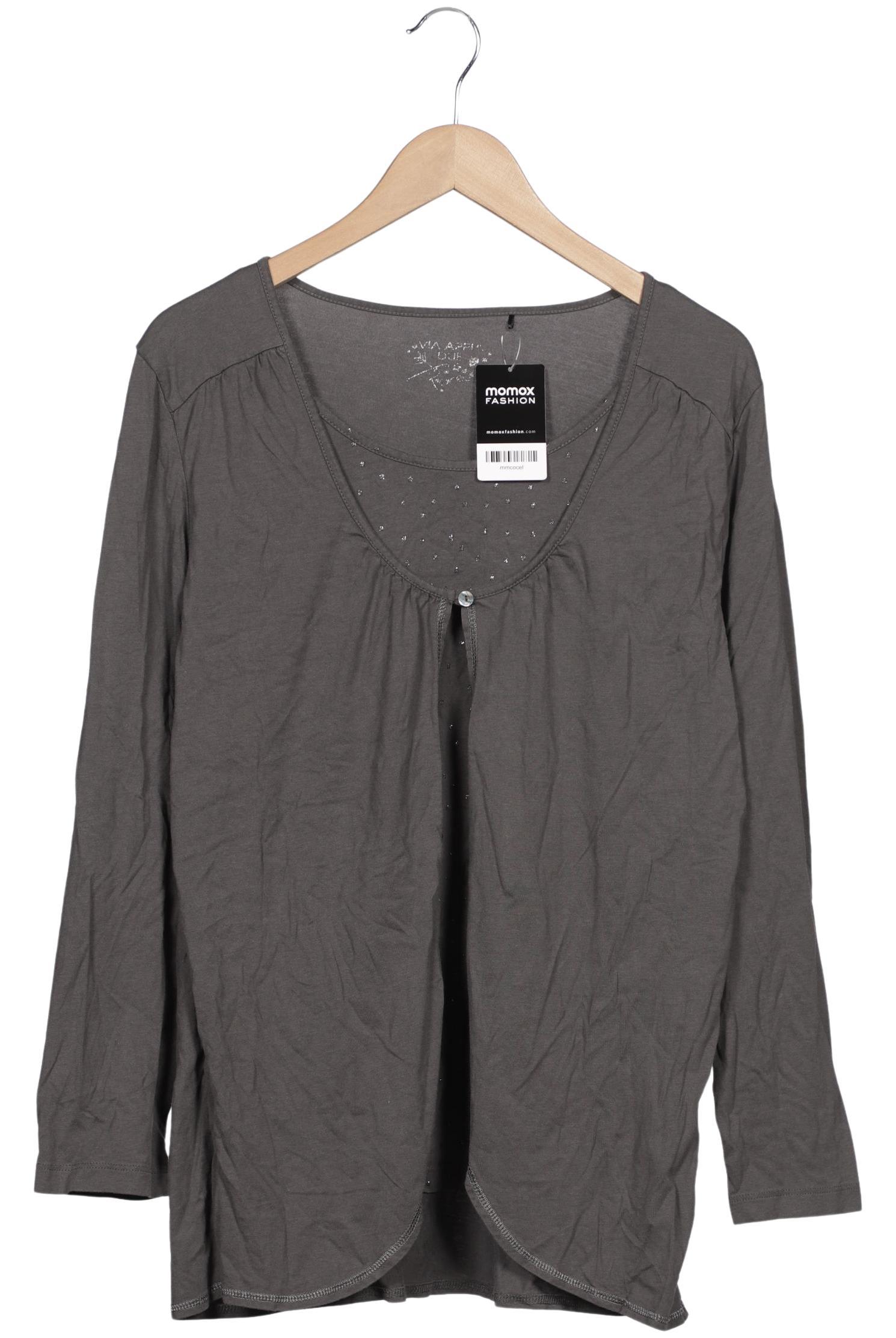 

VIA Appia DUE Damen Strickjacke, grau, Gr. 48