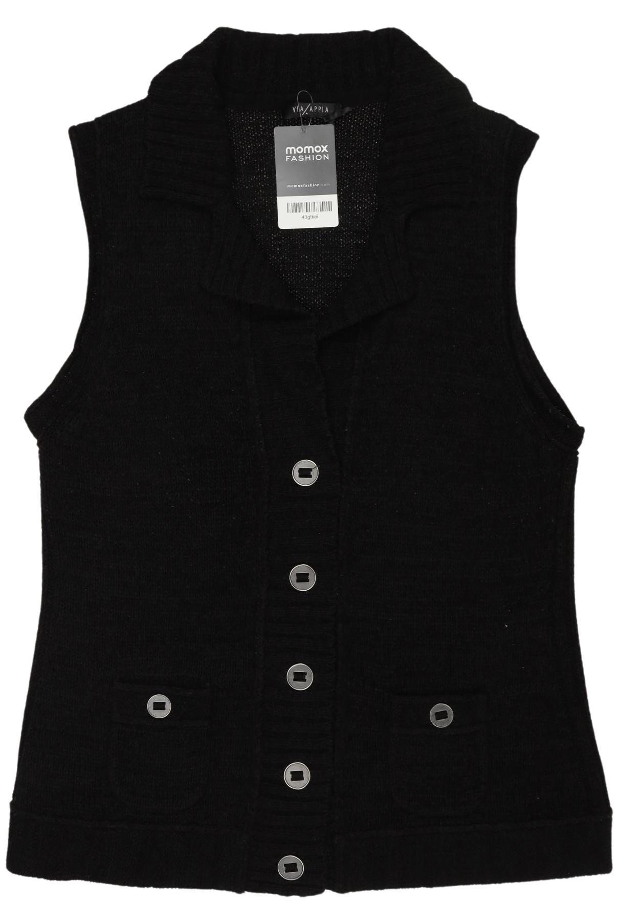 

VIA Appia DUE Damen Strickjacke, schwarz, Gr. 42