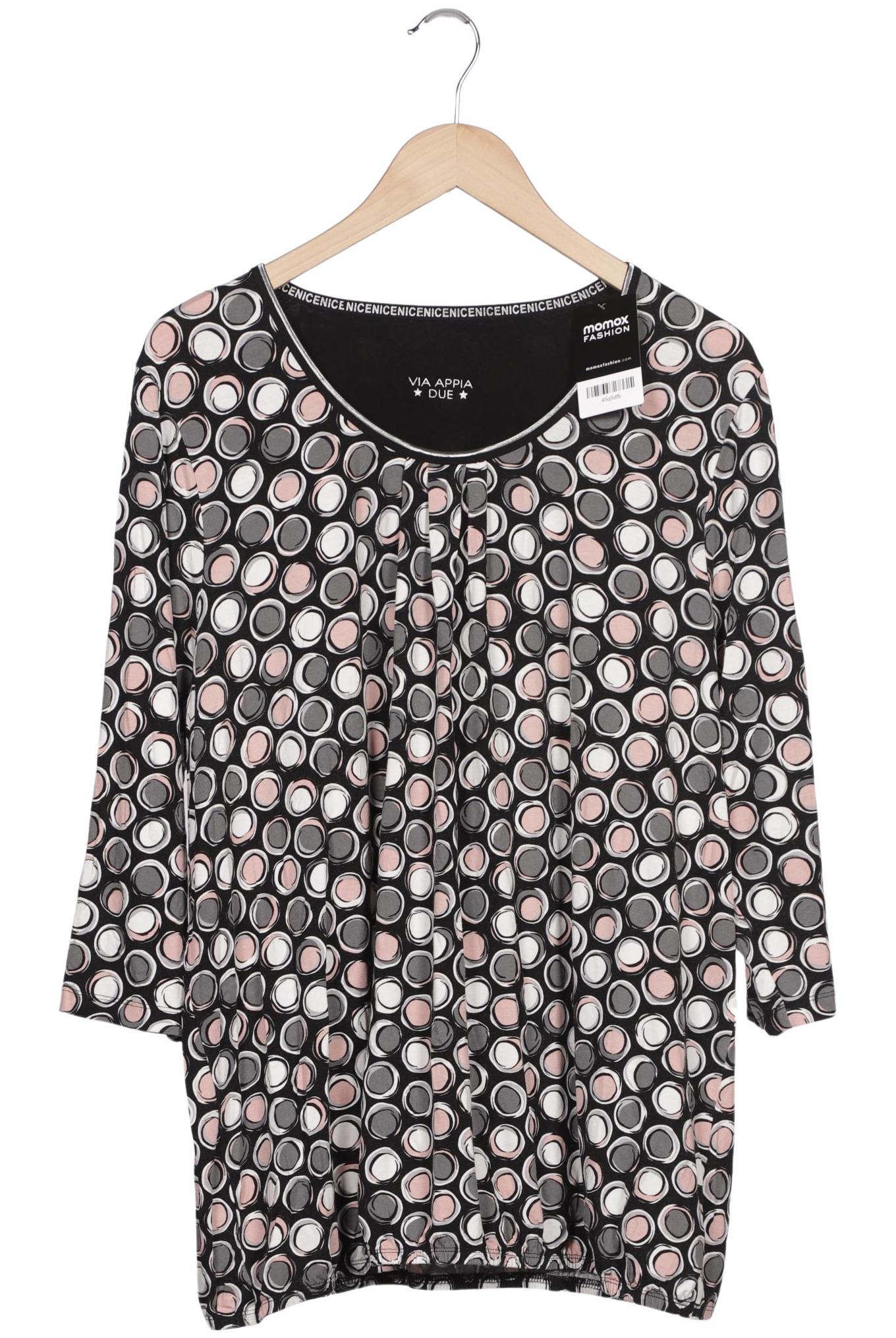 

VIA Appia DUE Damen T-Shirt, schwarz, Gr. 50