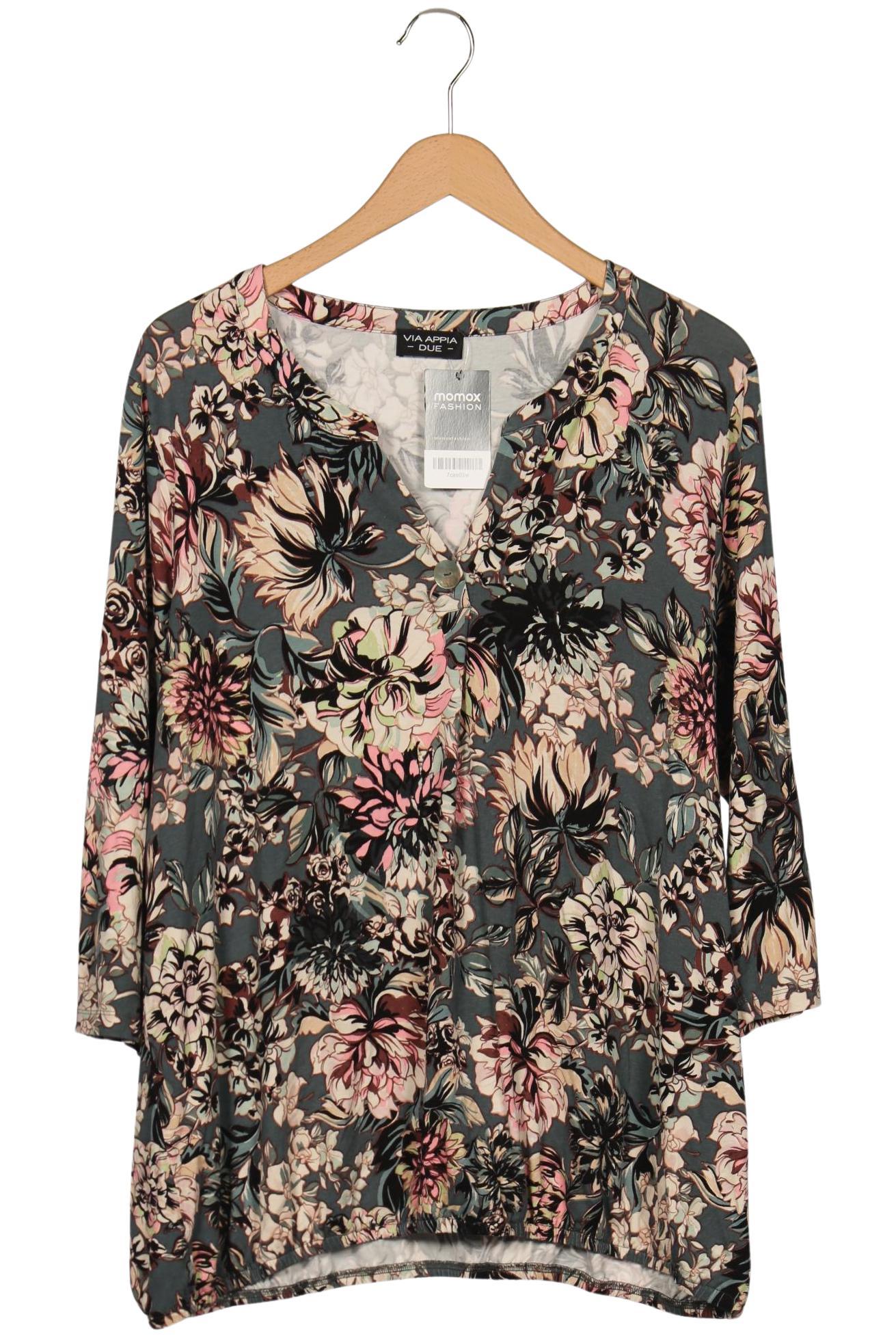 

VIA Appia DUE Damen Langarmshirt, mehrfarbig, Gr. 48