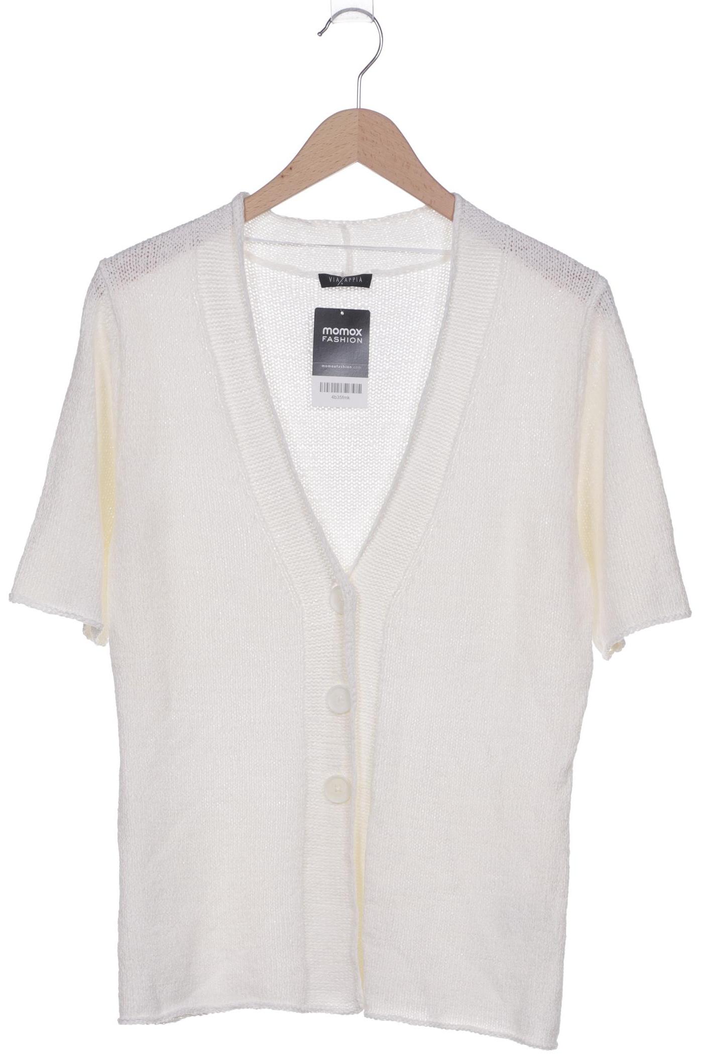 

VIA Appia DUE Damen Strickjacke, cremeweiß, Gr. 42