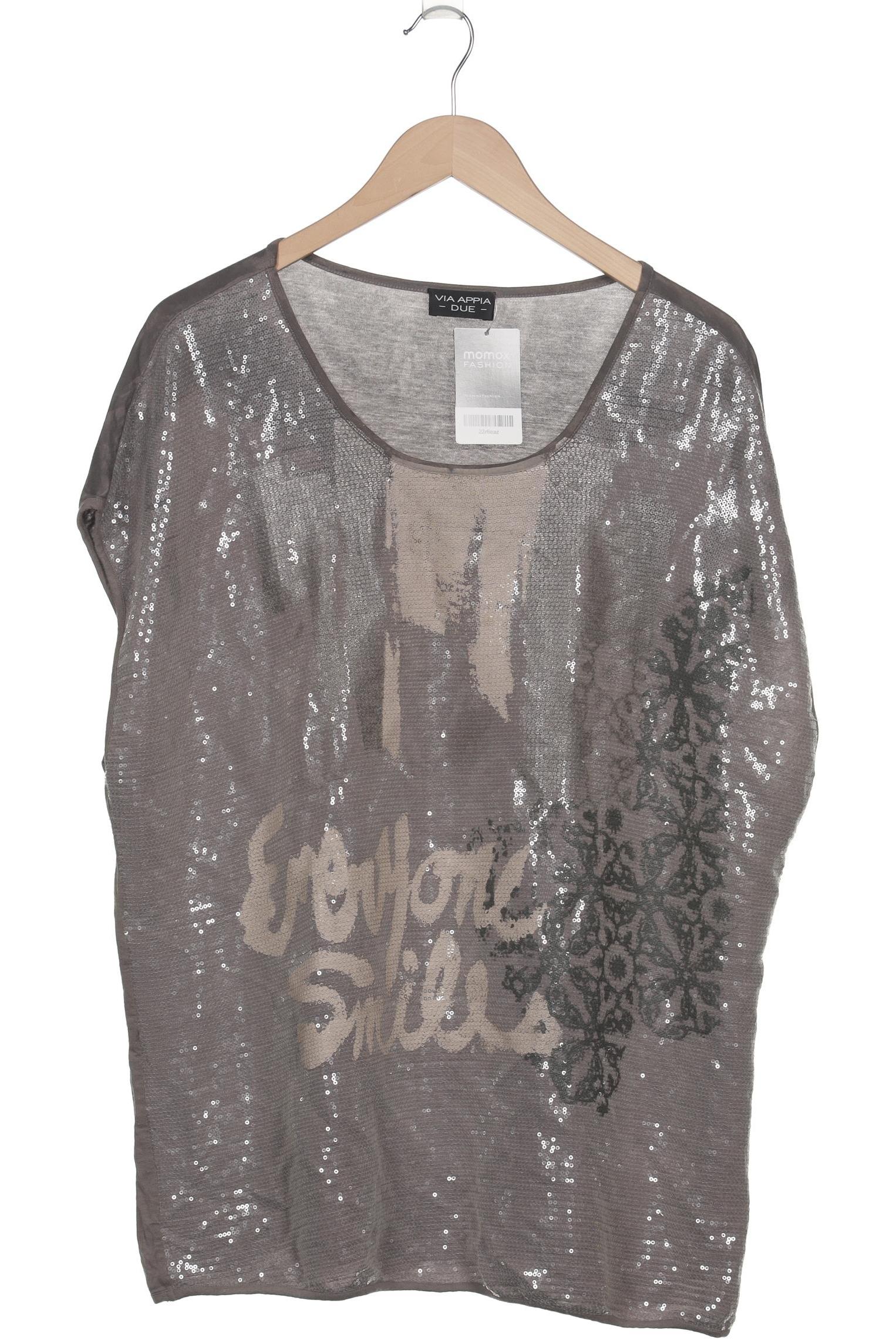 

VIA Appia DUE Damen T-Shirt, grau, Gr. 48