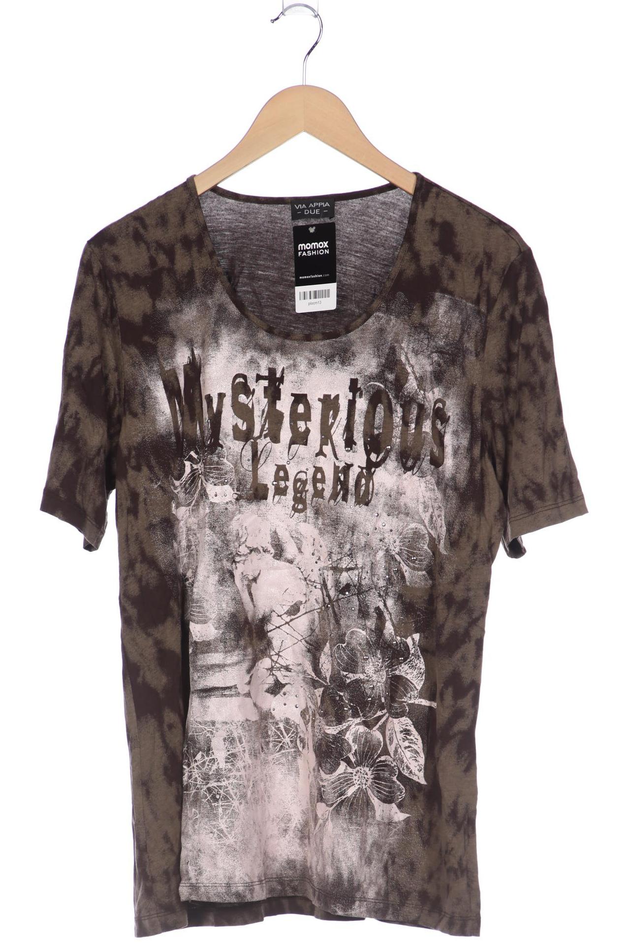 

VIA Appia DUE Damen T-Shirt, braun, Gr. 46