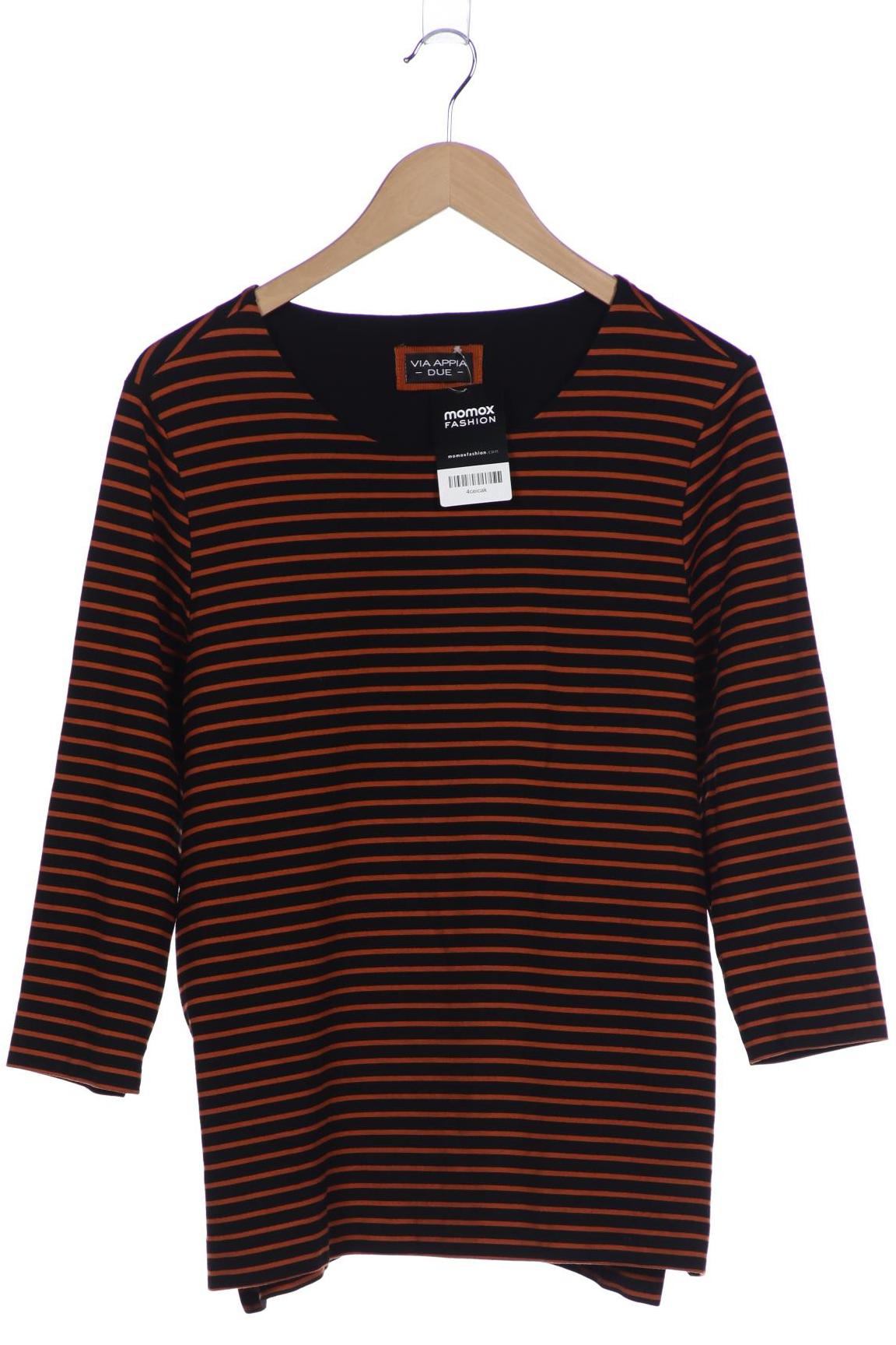 

VIA Appia DUE Damen Langarmshirt, schwarz, Gr. 42
