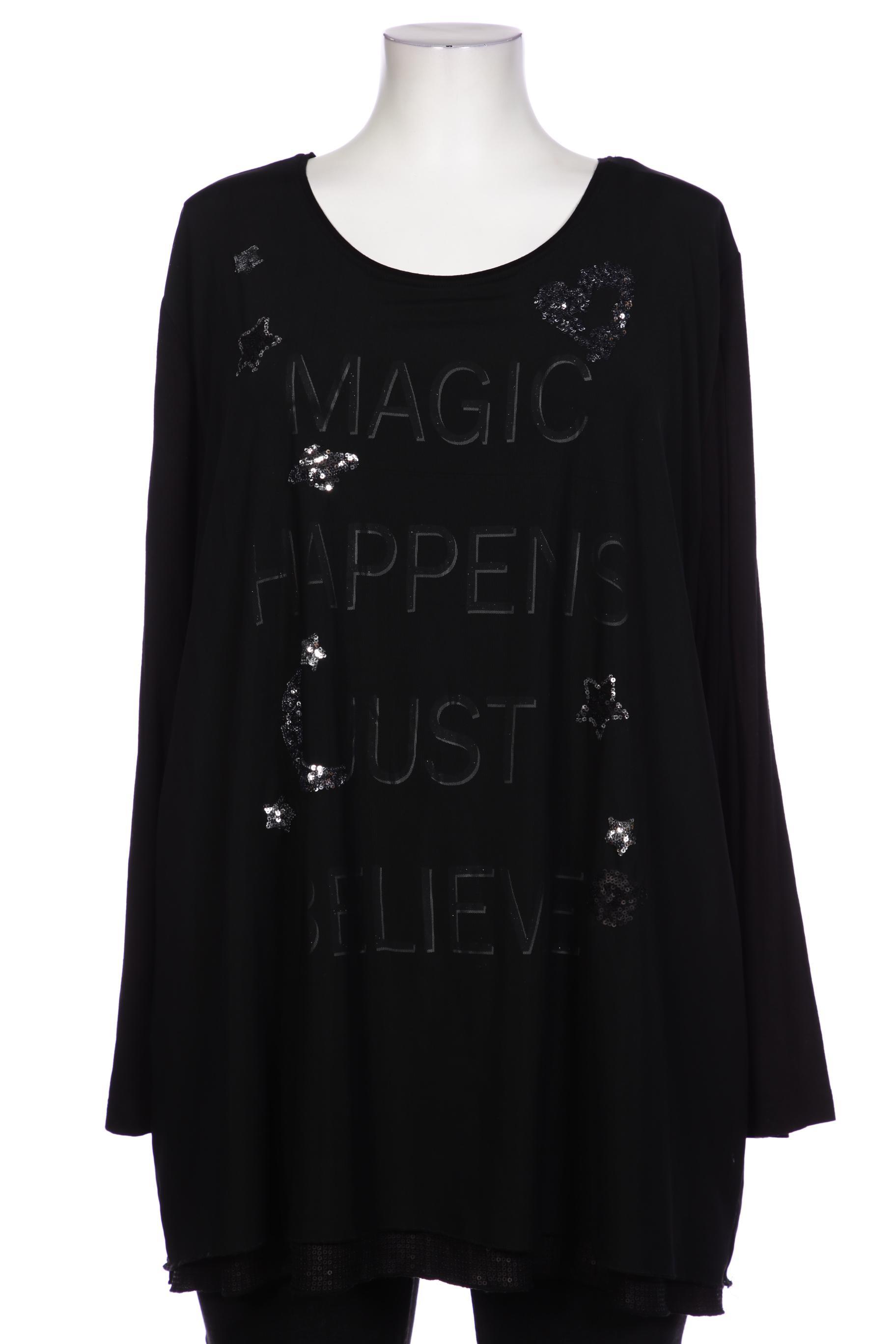 

VIA Appia DUE Damen Bluse, schwarz, Gr. 52