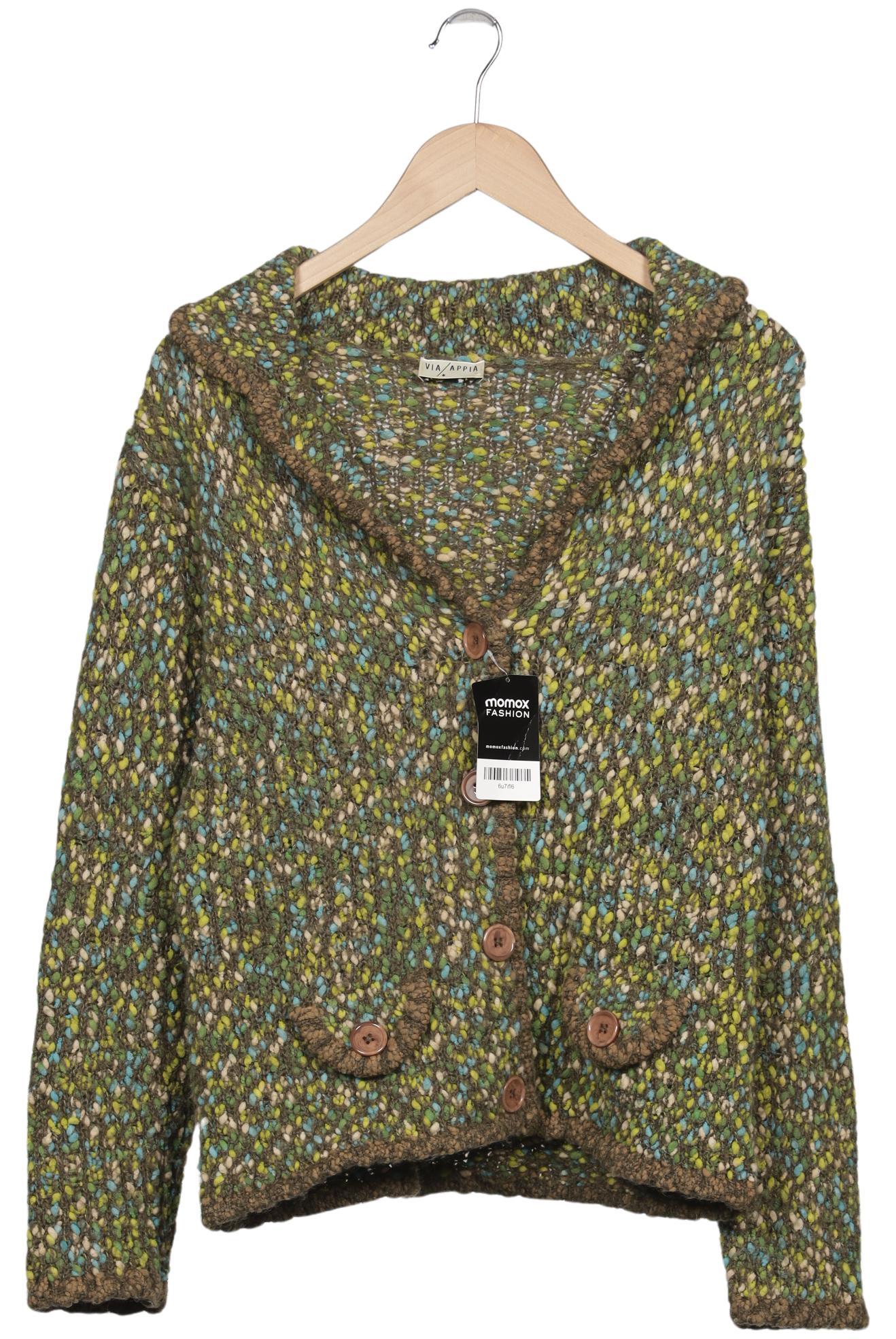 

VIA Appia DUE Damen Strickjacke, grün, Gr. 40