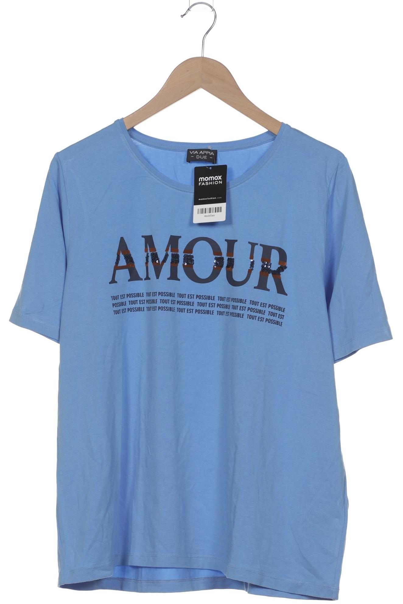 

VIA Appia DUE Damen T-Shirt, blau, Gr. 46