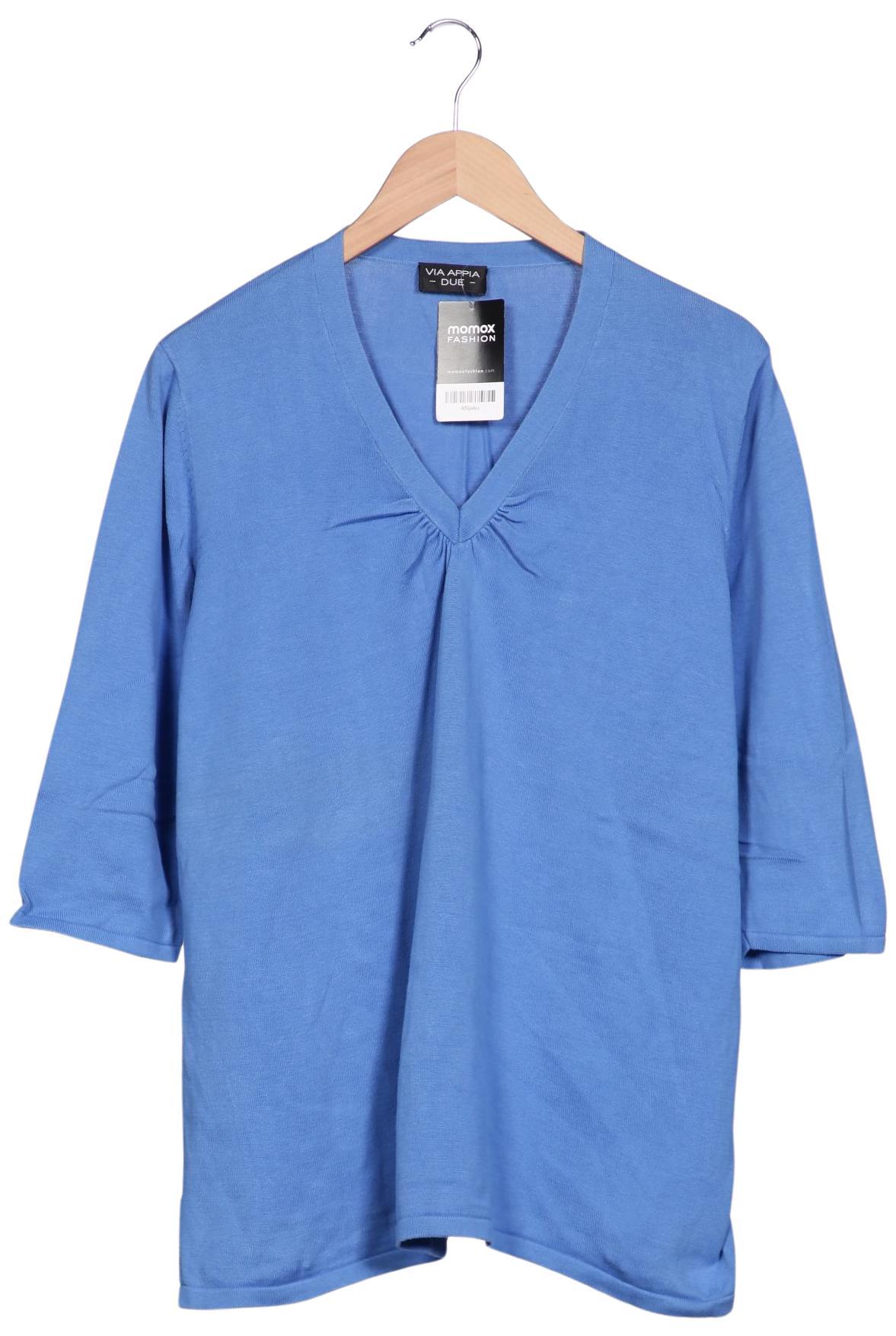 

VIA Appia DUE Damen Pullover, blau, Gr. 52