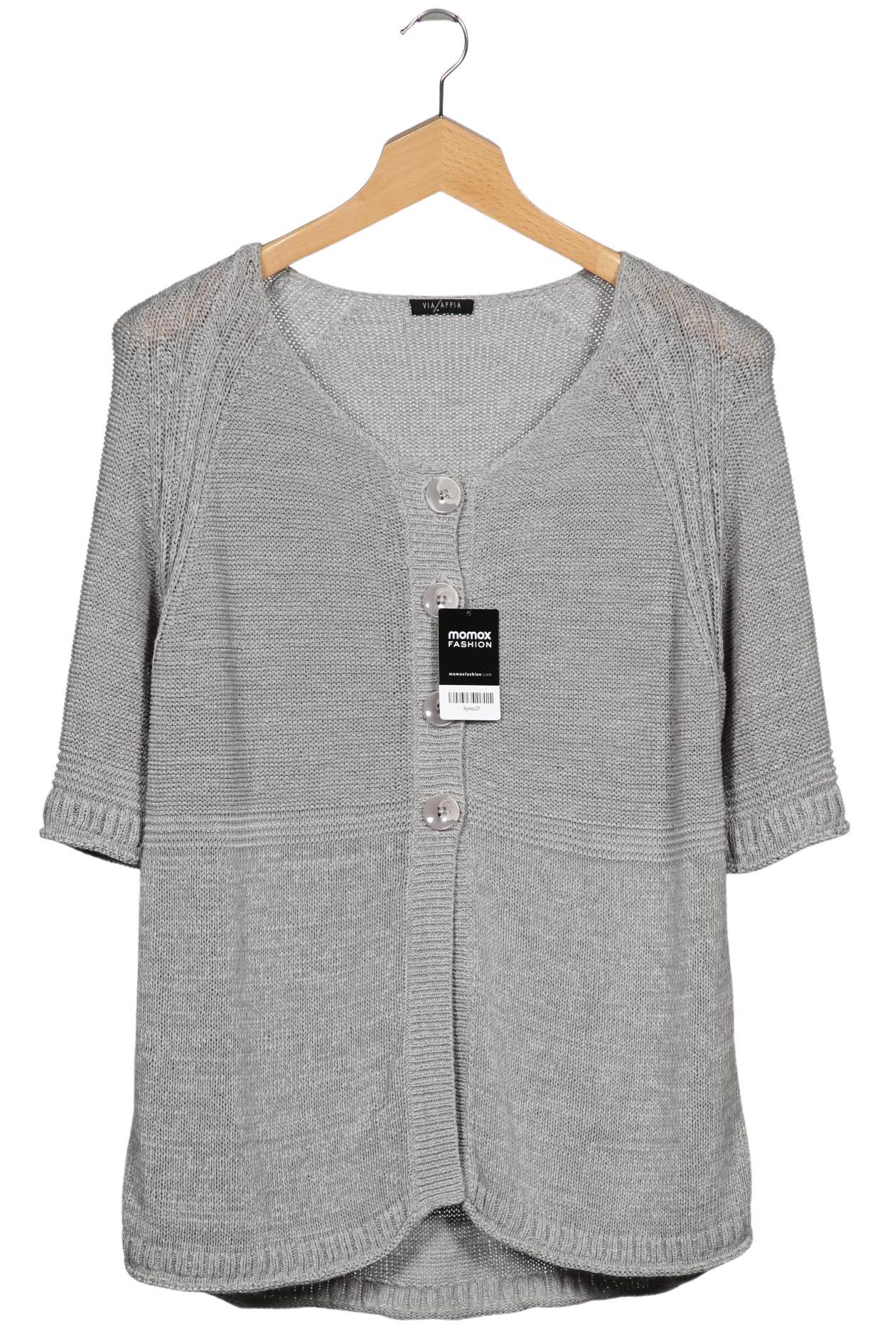 

VIA Appia DUE Damen Strickjacke, grau, Gr. 48