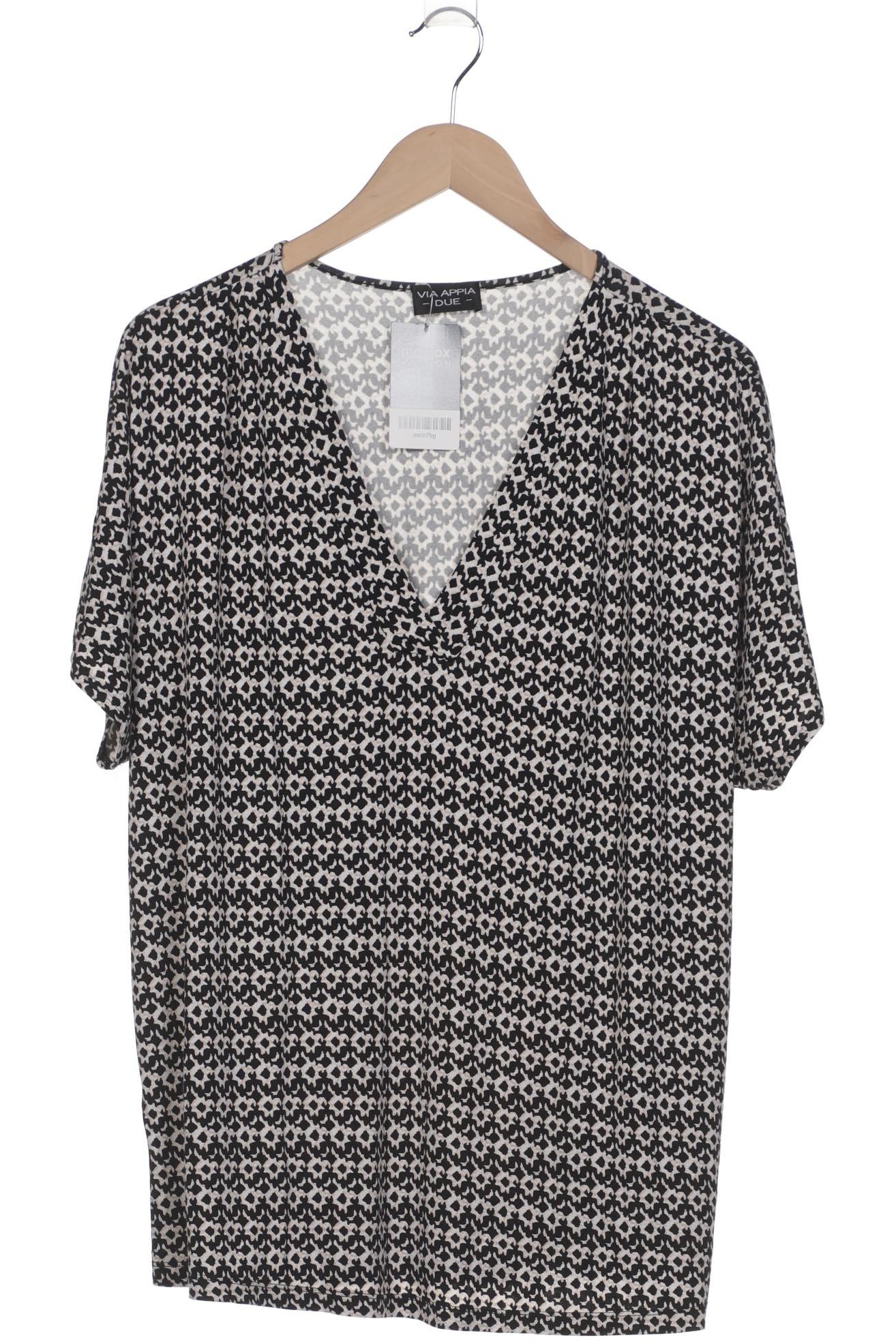 

VIA Appia DUE Damen T-Shirt, schwarz, Gr. 46