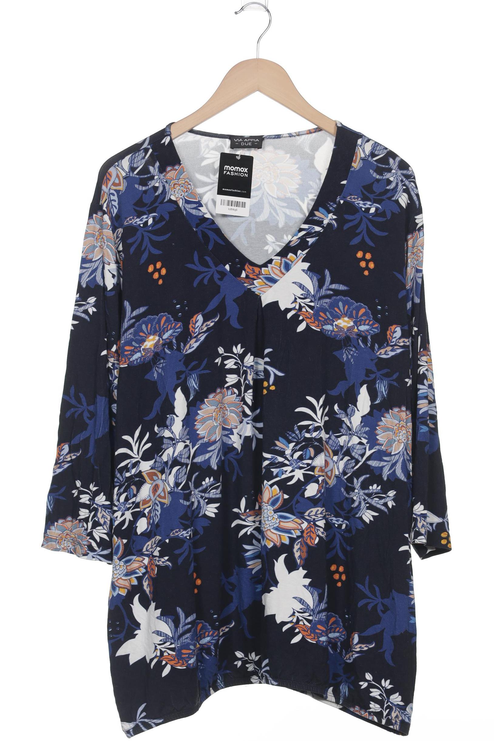 

VIA Appia DUE Damen Langarmshirt, marineblau, Gr. 52