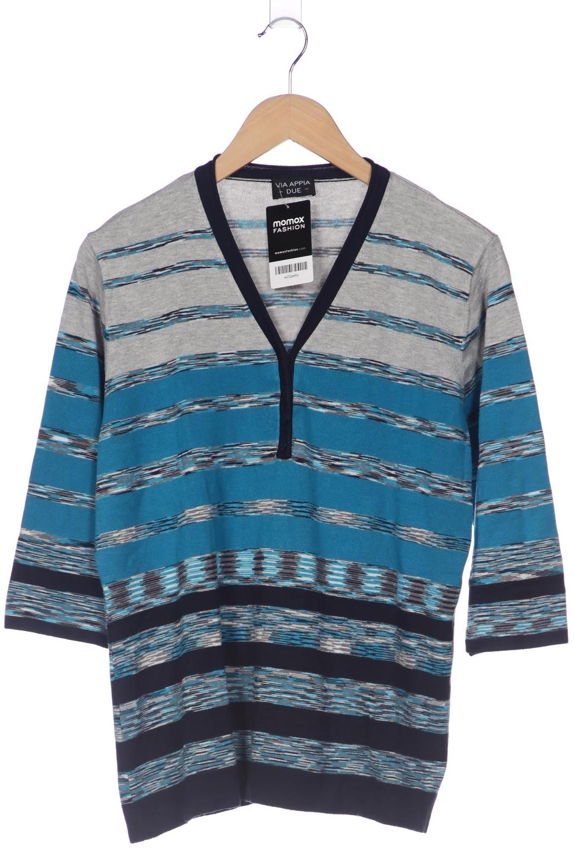 

VIA Appia DUE Damen Pullover, blau, Gr. 46