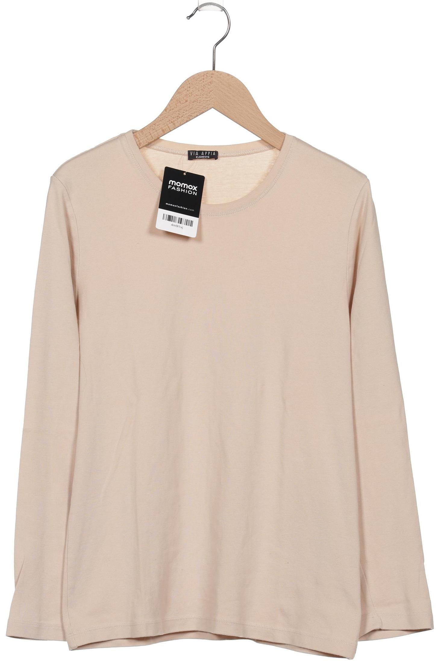 

VIA Appia DUE Damen Langarmshirt, beige, Gr. 40