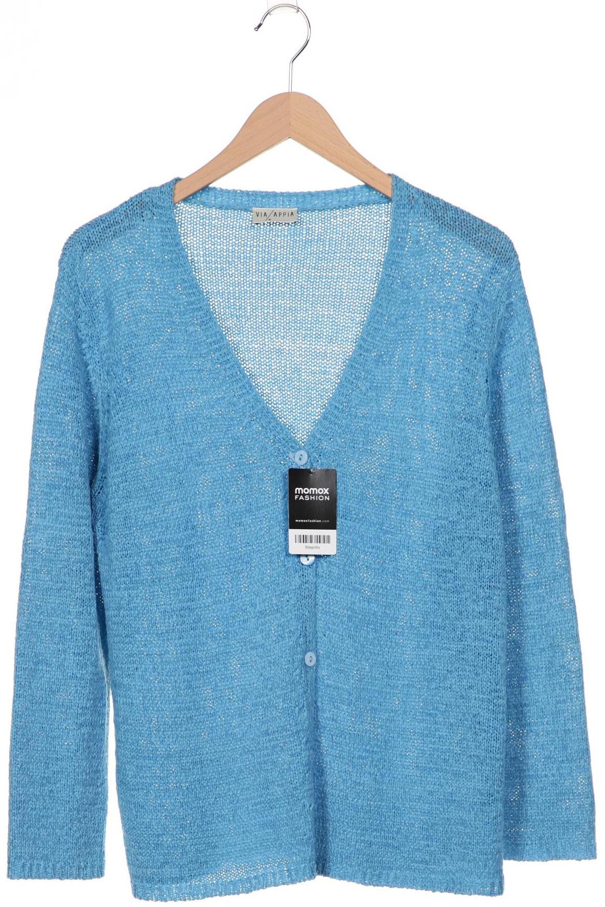 

VIA Appia DUE Damen Strickjacke, hellblau, Gr. 44