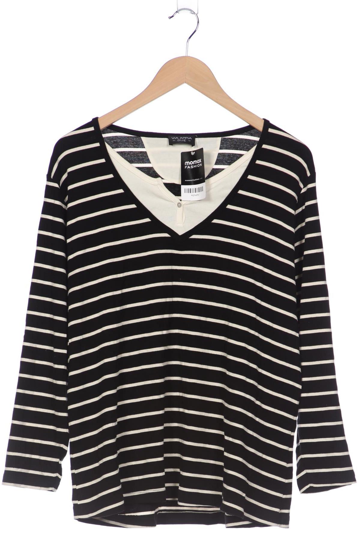 

VIA APPIA DUE Damen Langarmshirt, schwarz