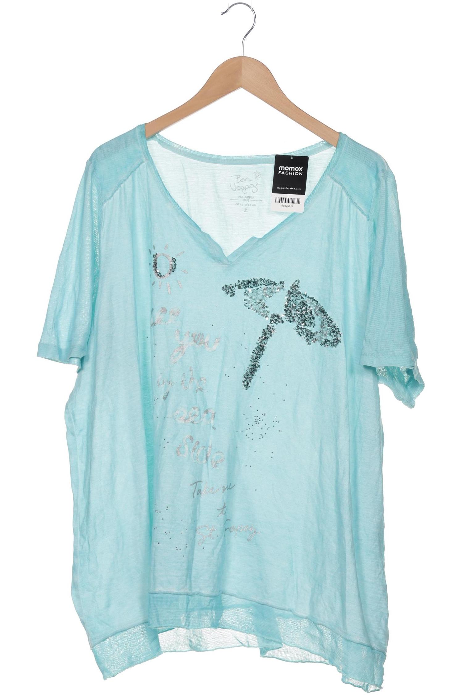 

VIA Appia DUE Damen T-Shirt, blau, Gr. 52