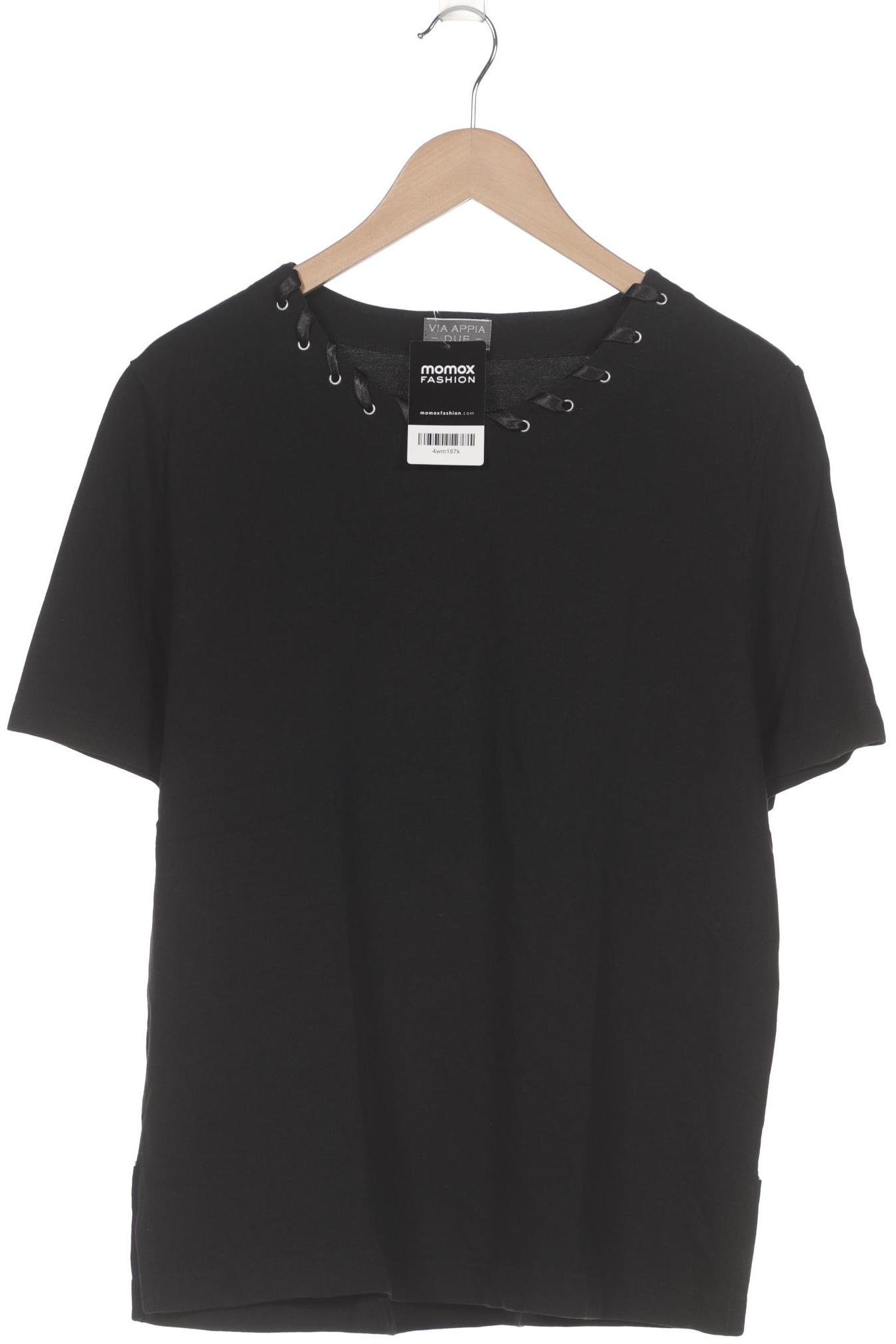

VIA Appia DUE Damen T-Shirt, schwarz, Gr. 44
