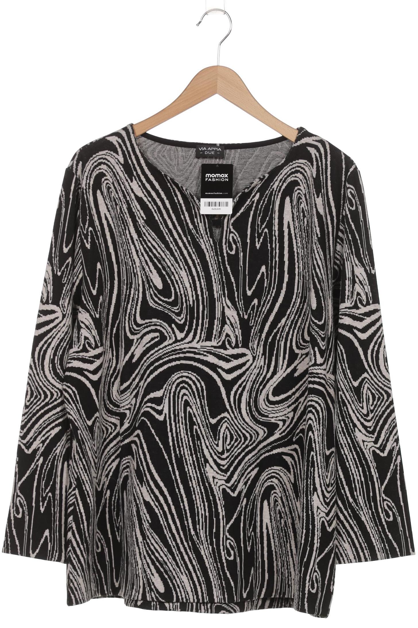 

VIA Appia DUE Damen Langarmshirt, grau, Gr. 48