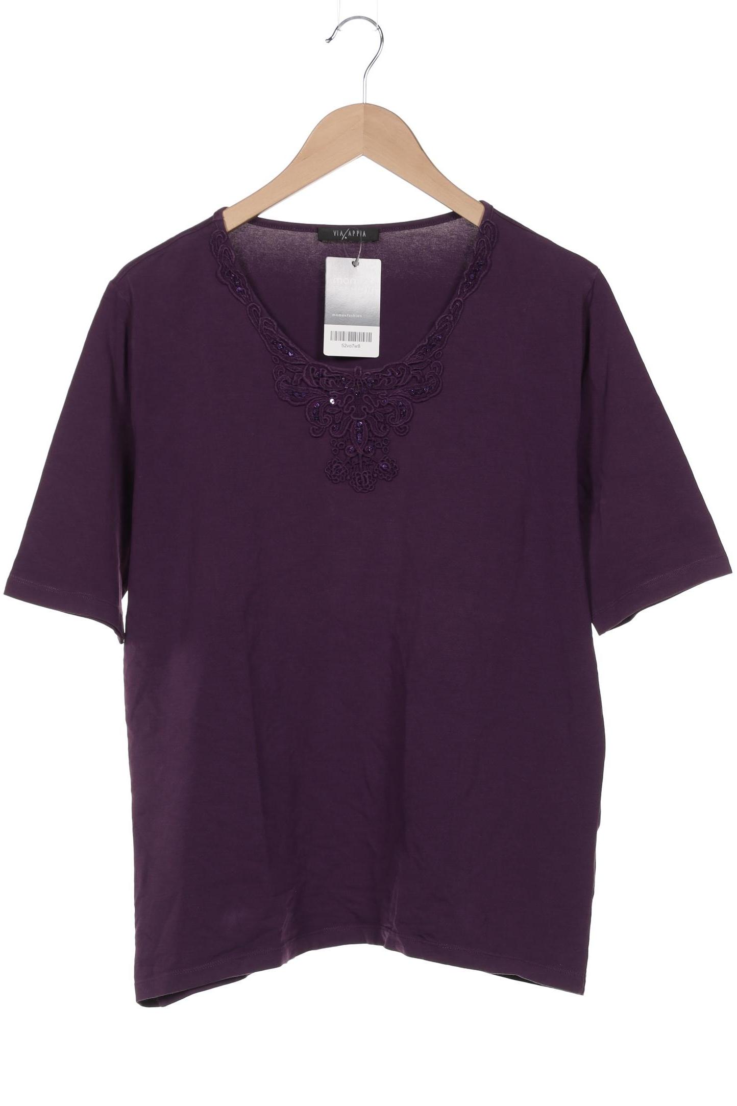 

VIA Appia DUE Damen T-Shirt, flieder, Gr. 48