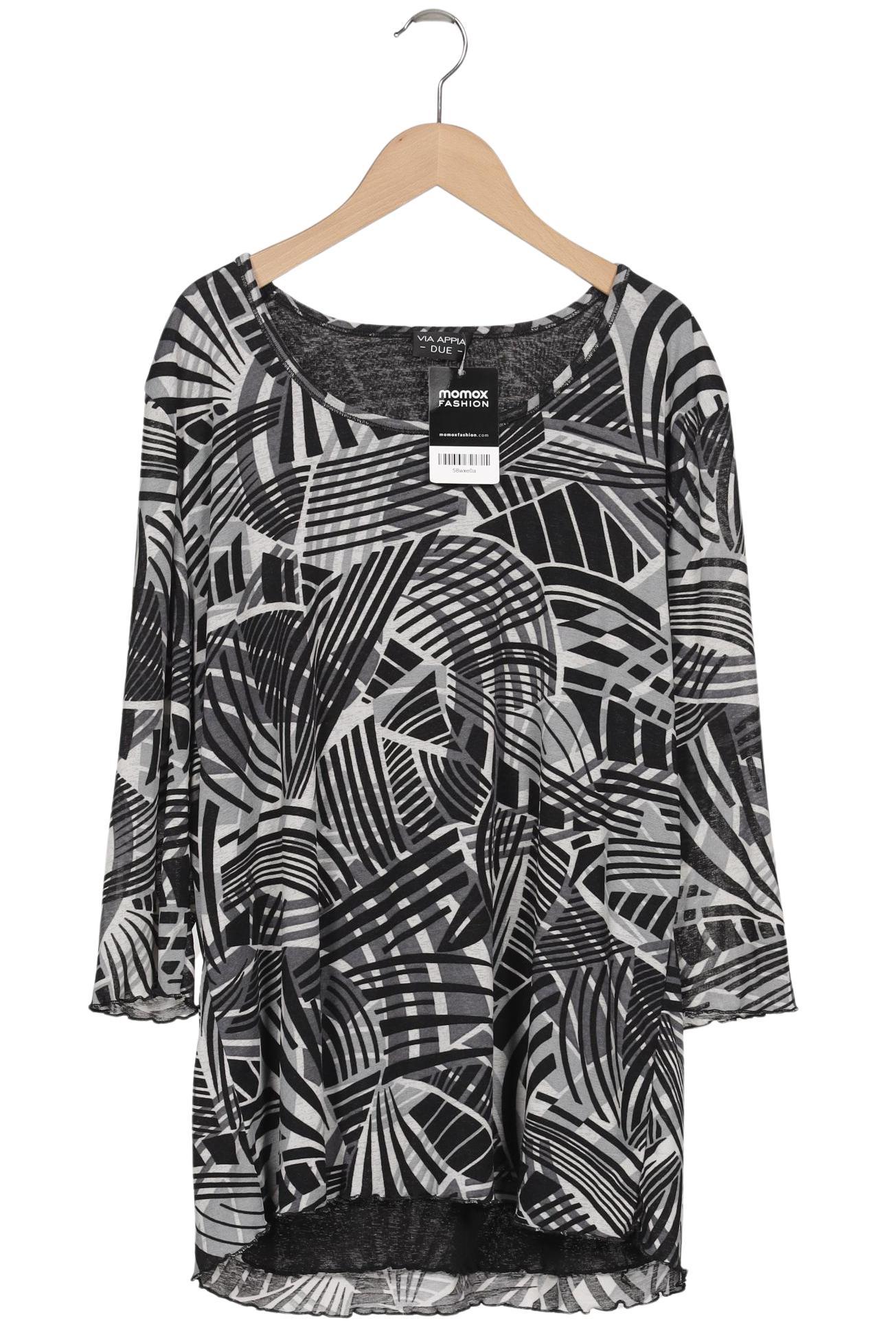 

VIA Appia DUE Damen Langarmshirt, schwarz, Gr. 48