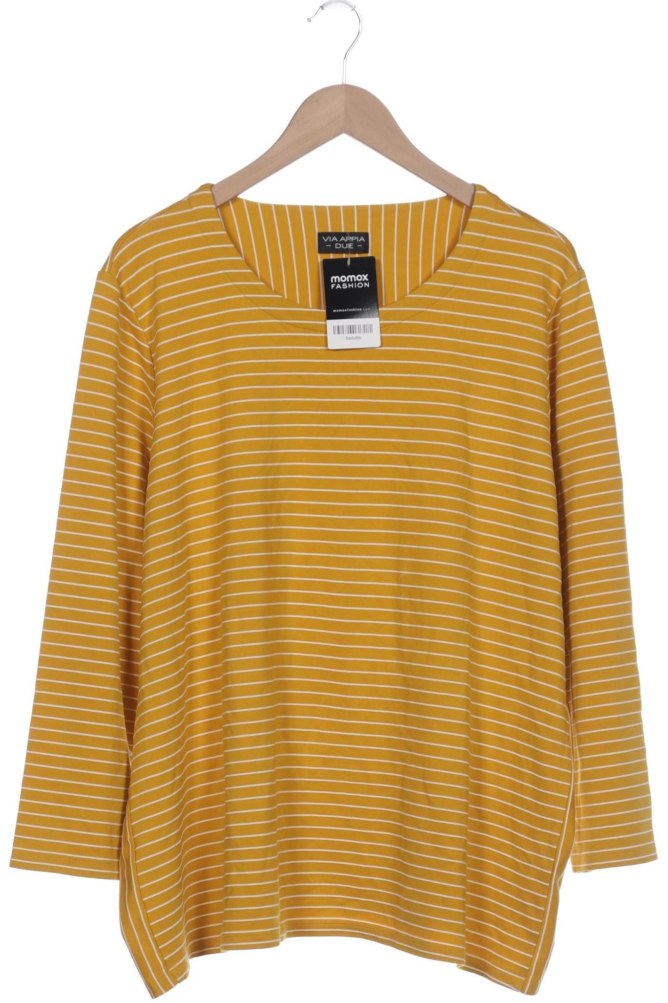 

VIA Appia DUE Damen Langarmshirt, gelb, Gr. 50