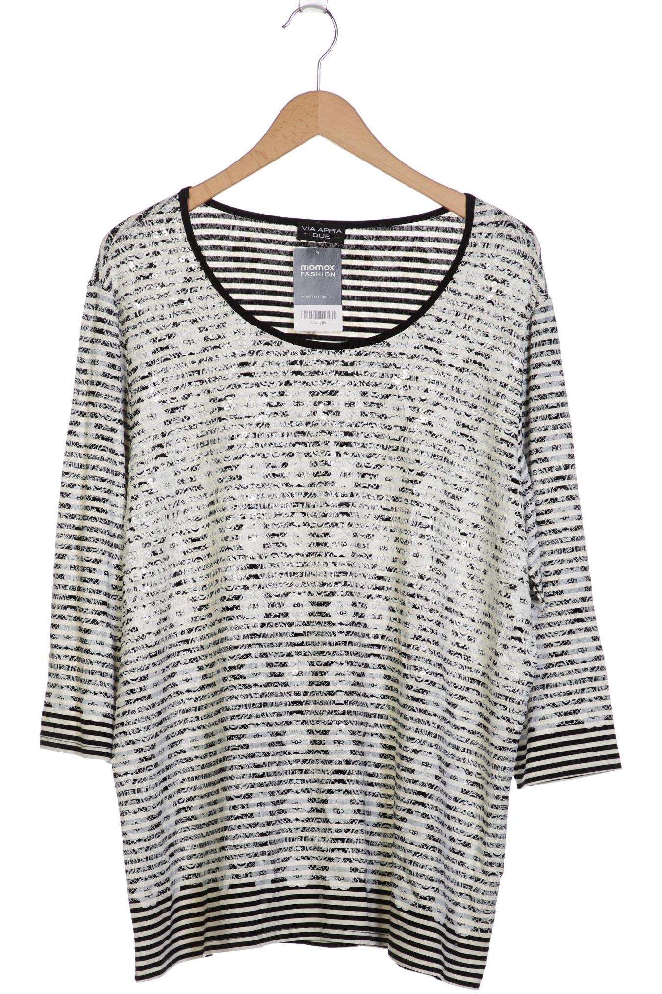 

VIA Appia DUE Damen Langarmshirt, cremeweiß, Gr. 48