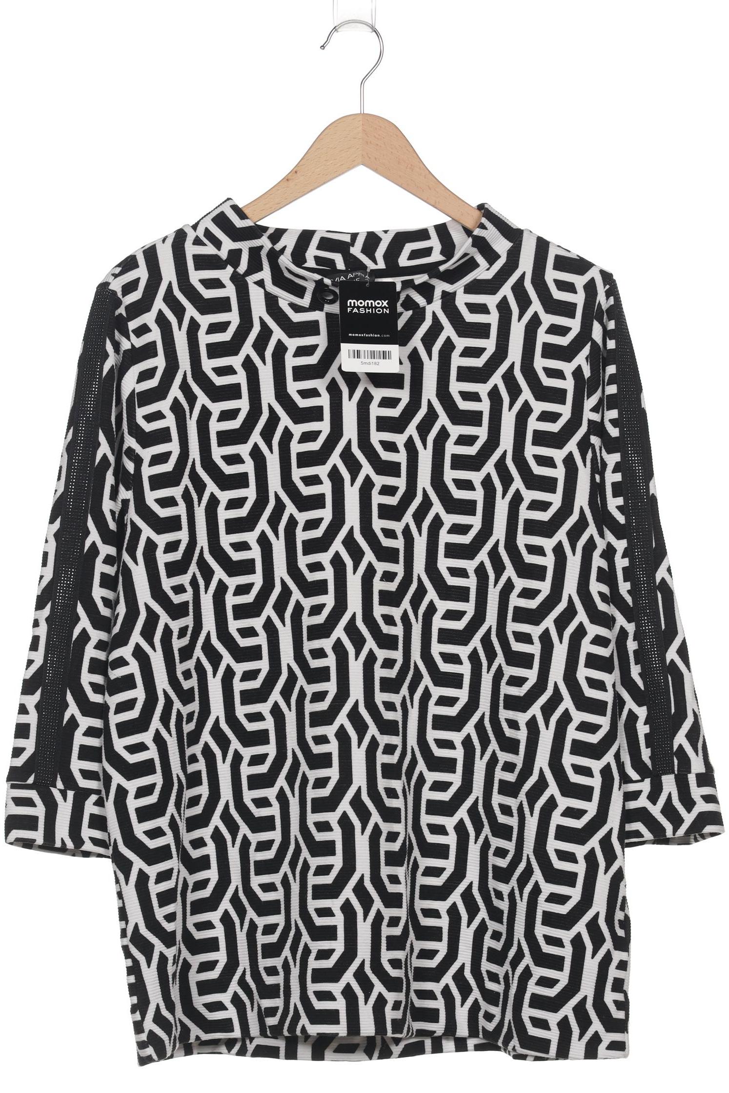 

VIA Appia DUE Damen Langarmshirt, weiß, Gr. 46