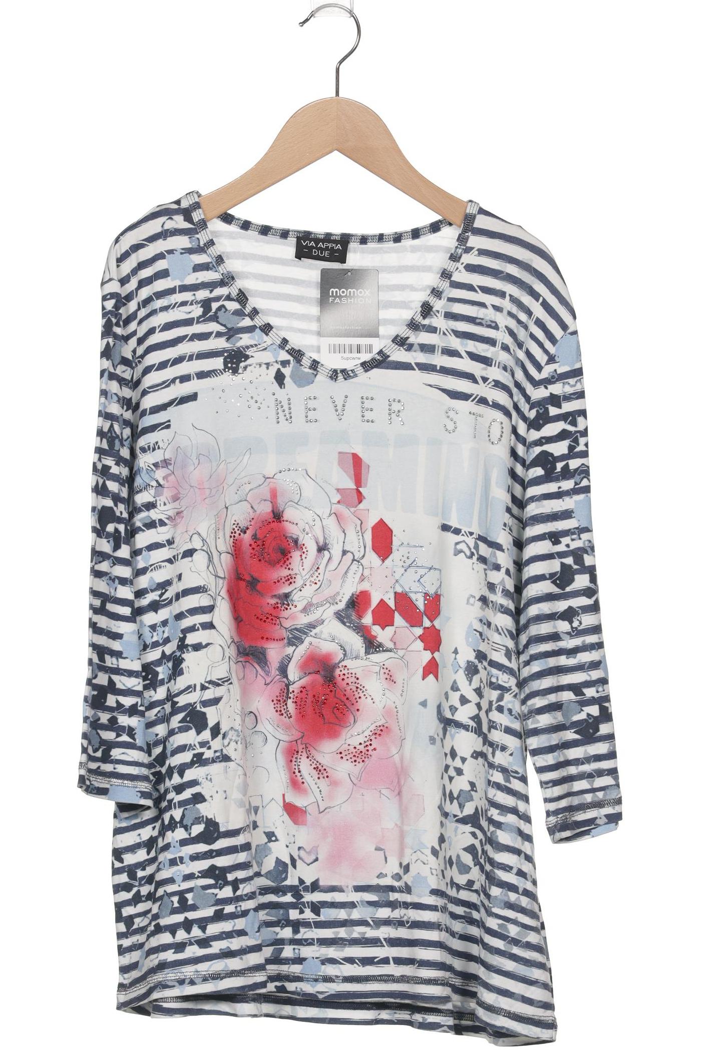 

VIA Appia DUE Damen Langarmshirt, marineblau, Gr. 46
