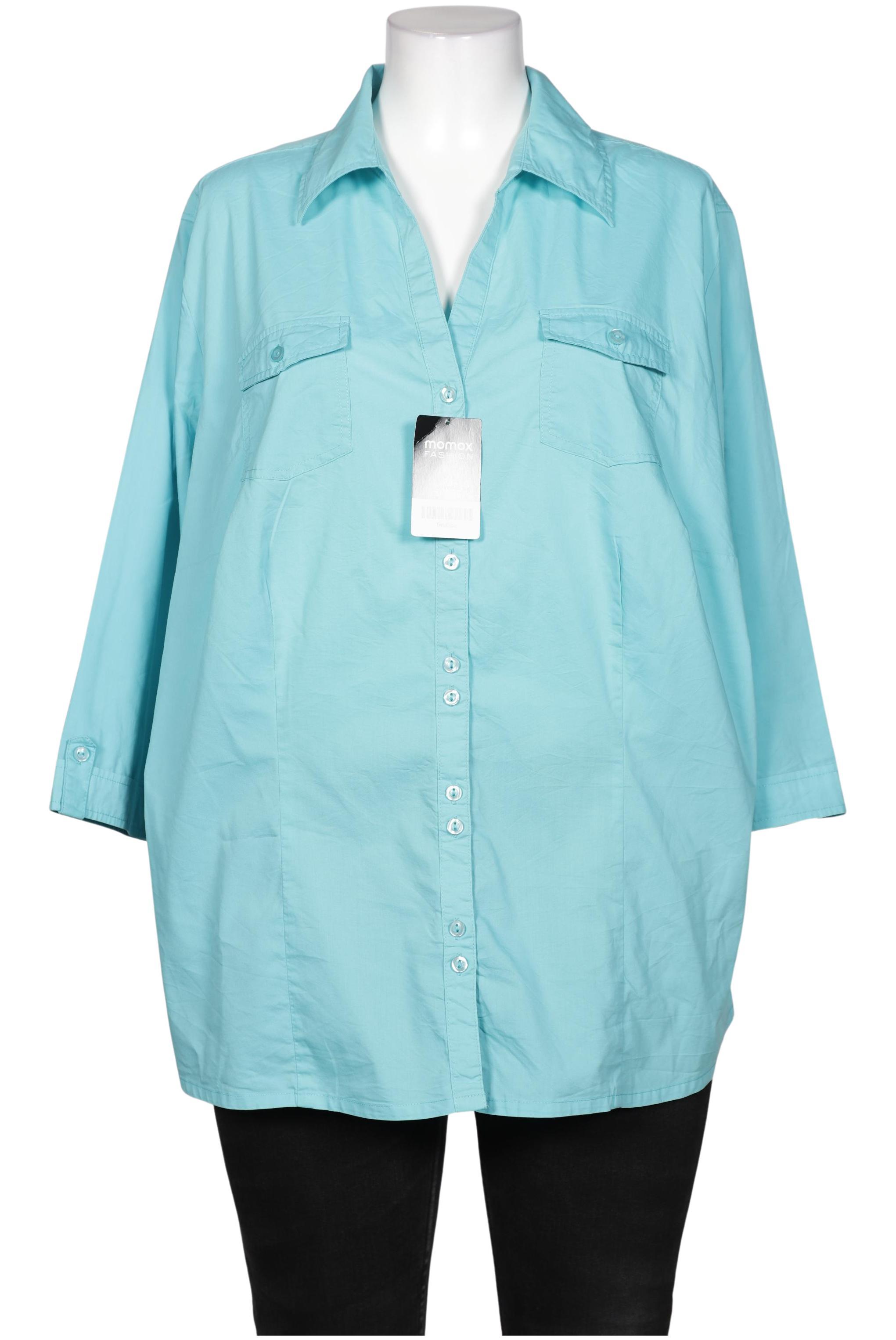 

VIA Appia DUE Damen Bluse, hellblau, Gr. 52