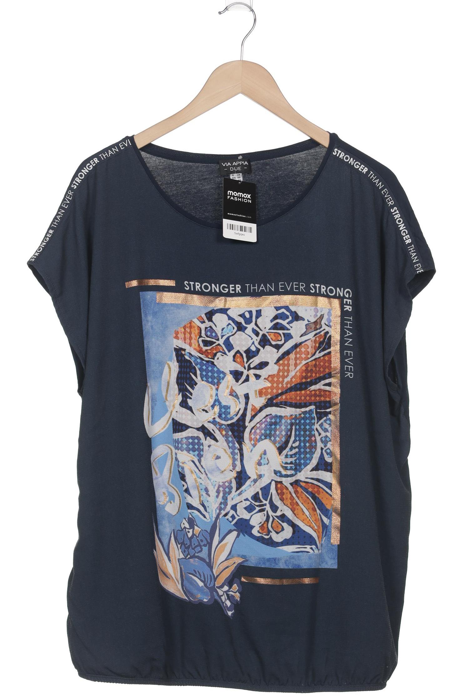 

VIA Appia DUE Damen T-Shirt, marineblau, Gr. 48