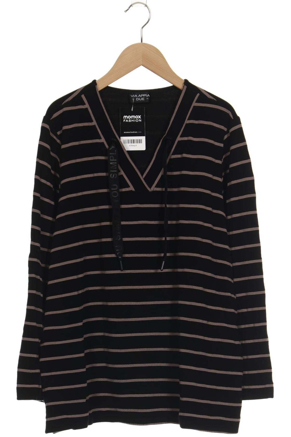 

VIA Appia DUE Damen Pullover, schwarz, Gr. 46