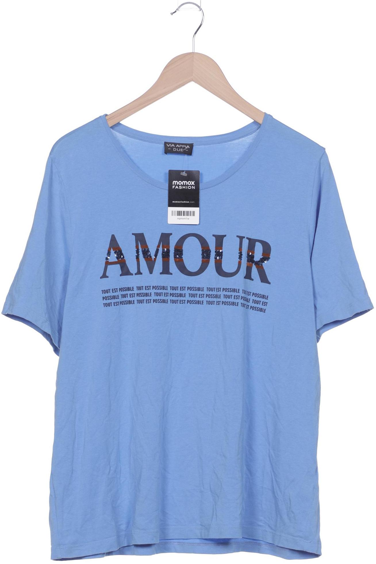 

VIA Appia DUE Damen T-Shirt, blau, Gr. 46