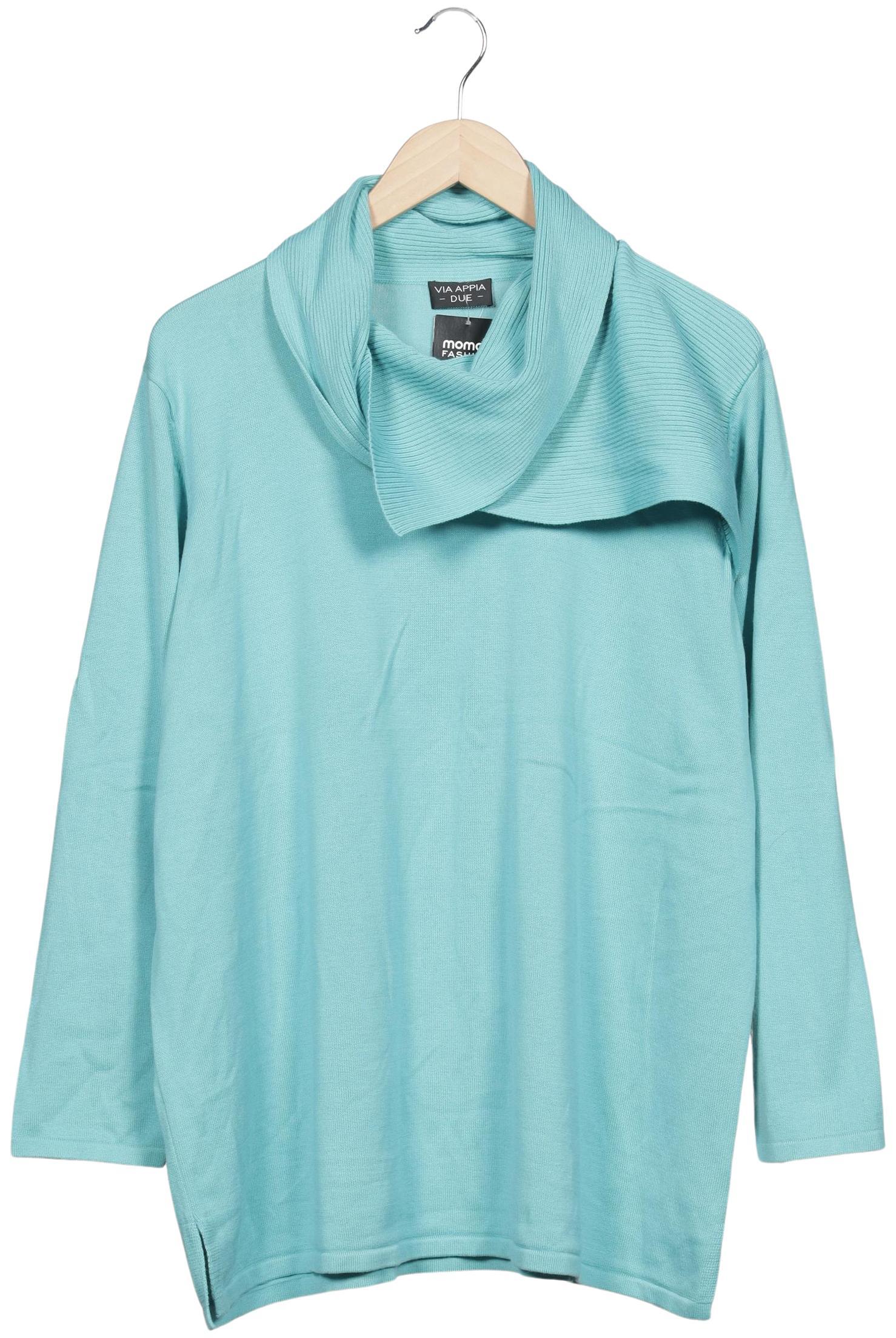 

VIA Appia DUE Damen Pullover, türkis, Gr. 52