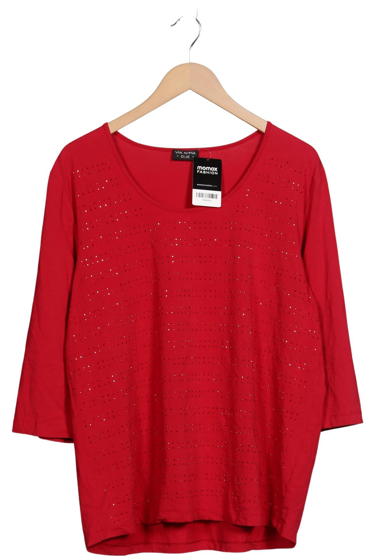 

VIA Appia DUE Damen Langarmshirt, rot, Gr. 48