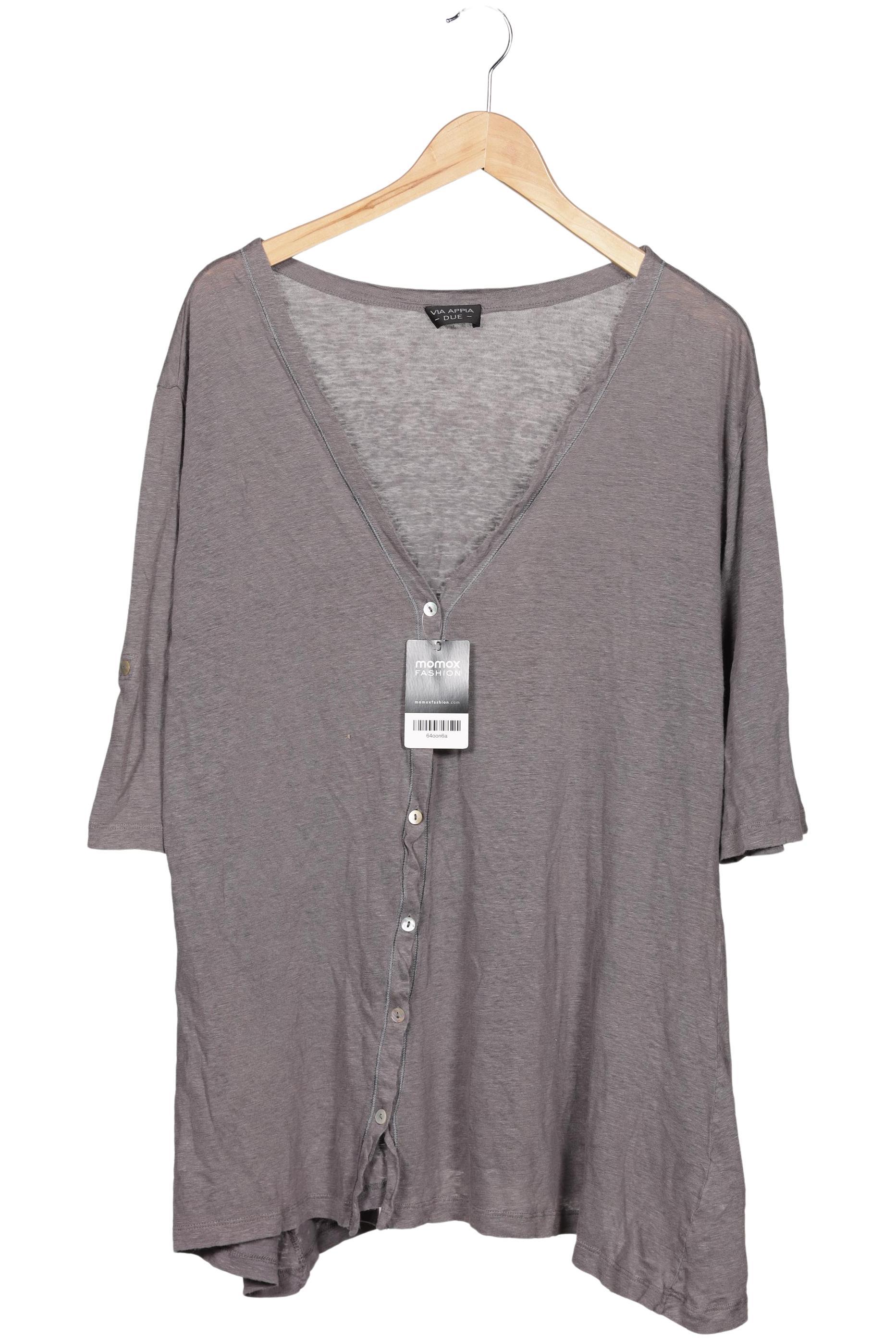 

VIA Appia DUE Damen Strickjacke, grau, Gr. 48