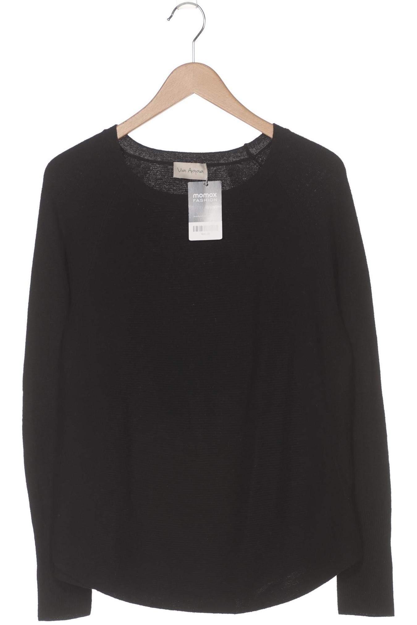 

VIA Appia DUE Damen Pullover, schwarz, Gr. 42