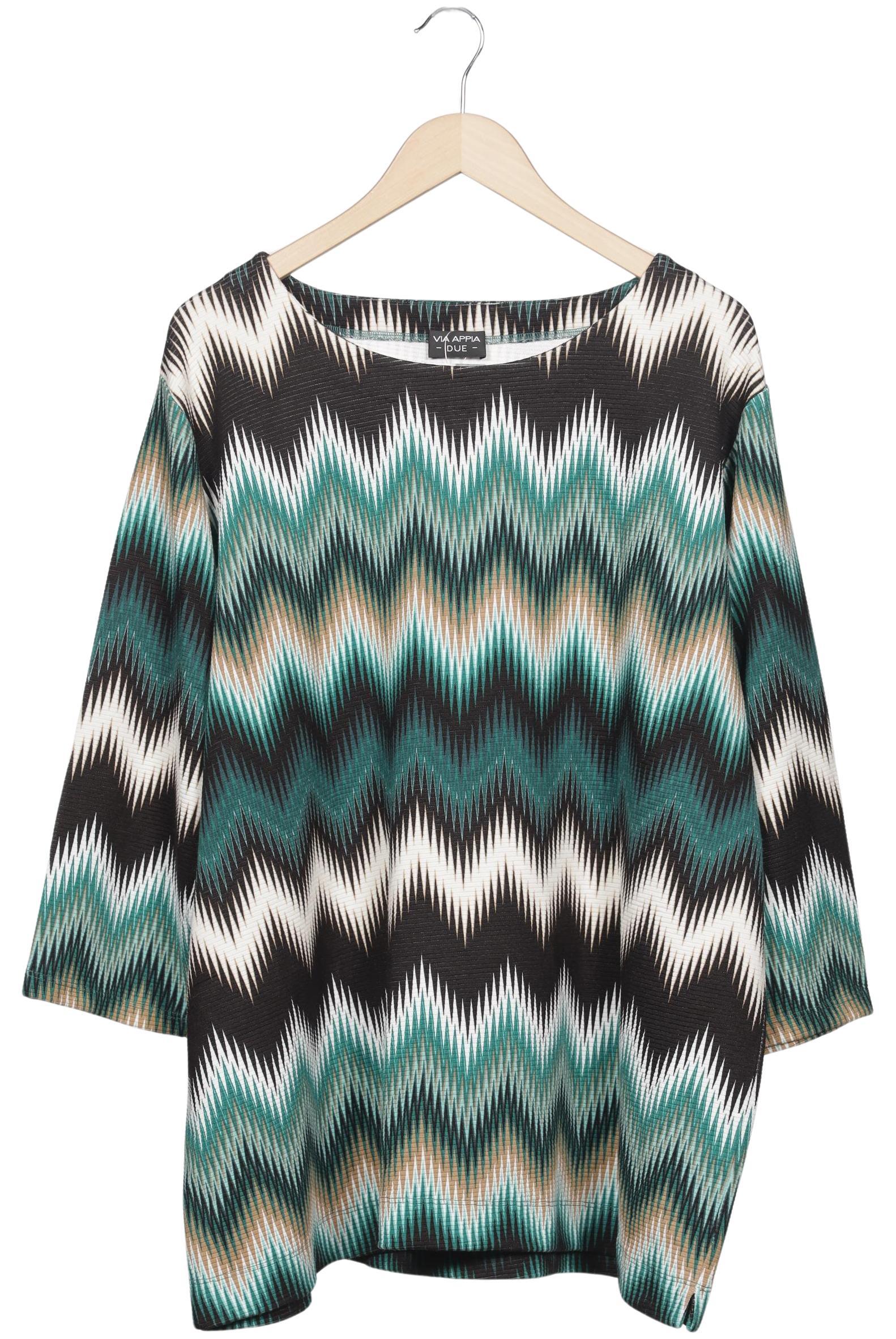 

VIA Appia DUE Damen Langarmshirt, mehrfarbig, Gr. 48