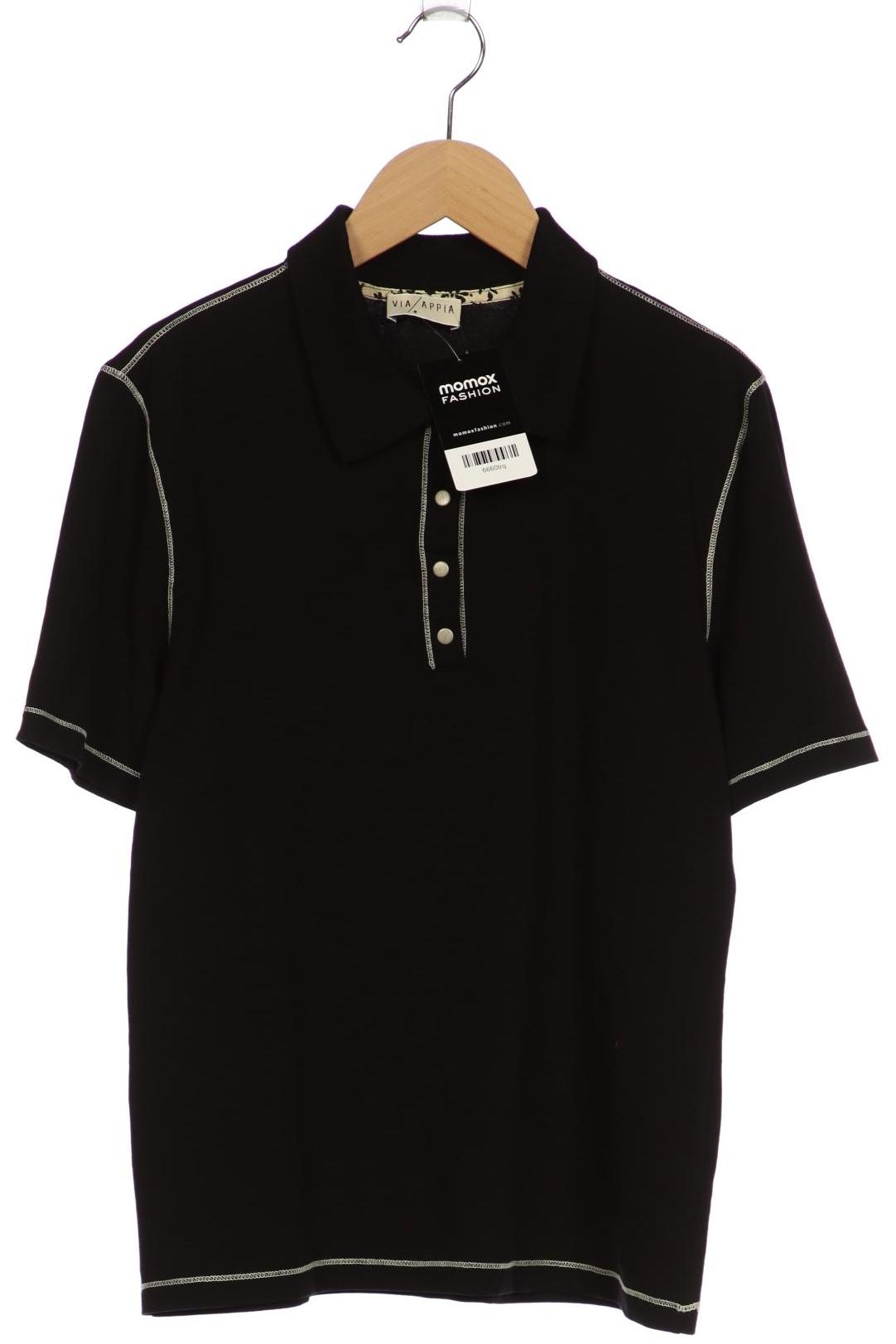

VIA Appia DUE Damen Poloshirt, schwarz, Gr. 38