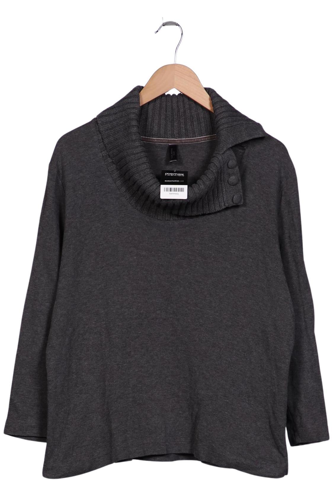

VIA Appia DUE Damen Langarmshirt, grau, Gr. 44
