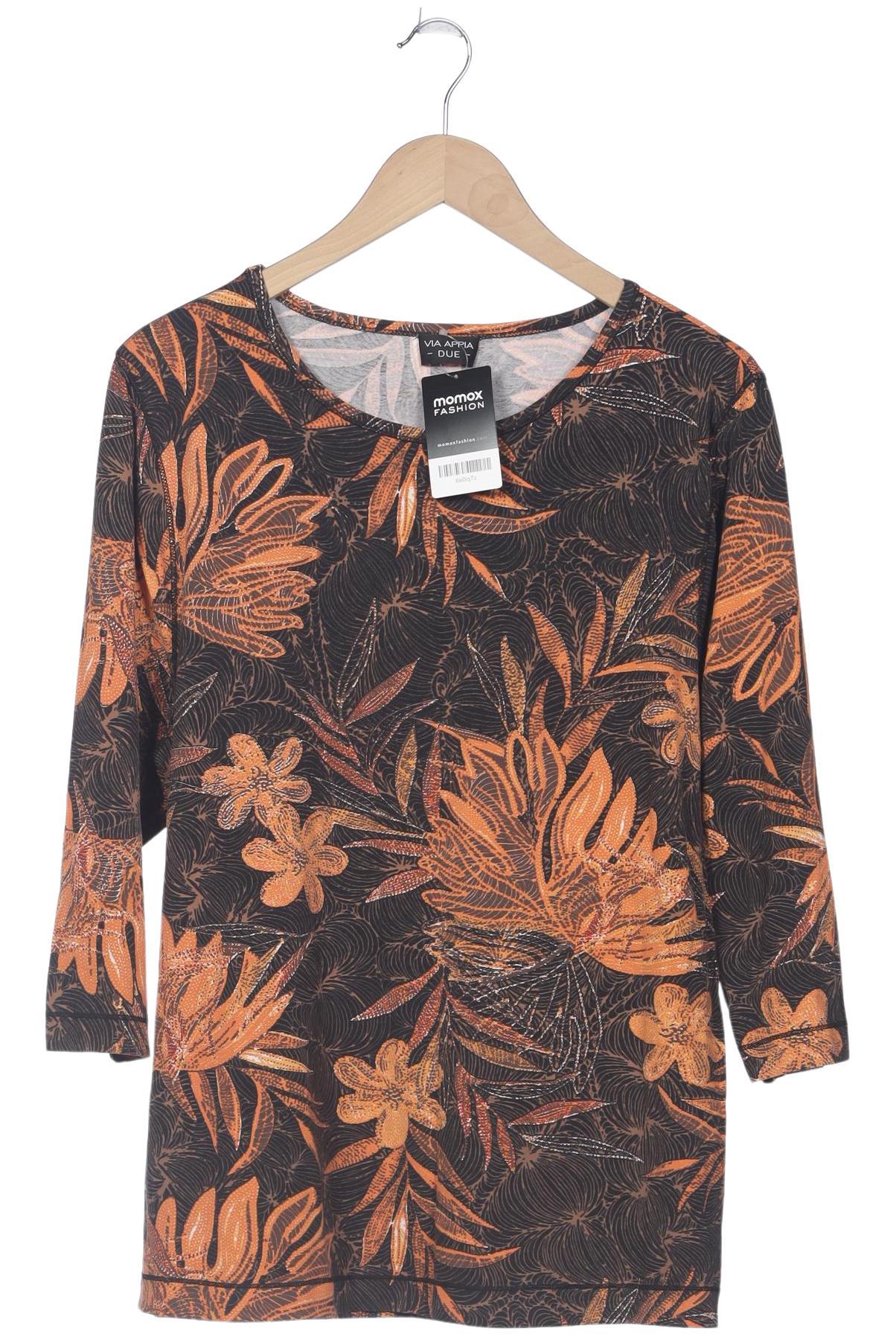 

VIA Appia DUE Damen Langarmshirt, orange, Gr. 46