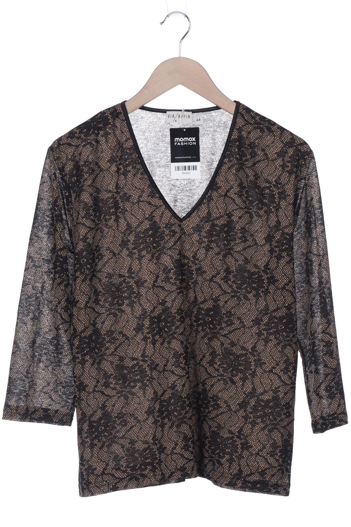 

VIA Appia DUE Damen Langarmshirt, braun, Gr. 44
