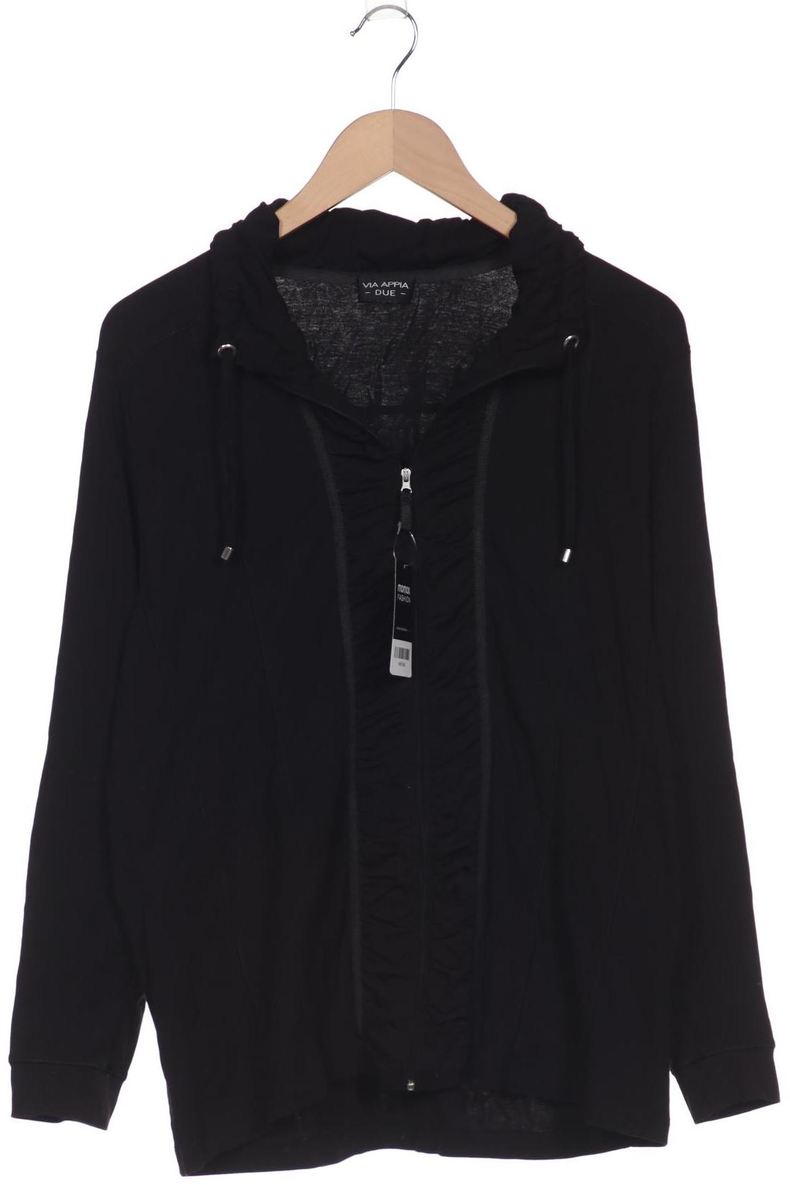 

VIA Appia DUE Damen Sweatshirt, schwarz, Gr. 42