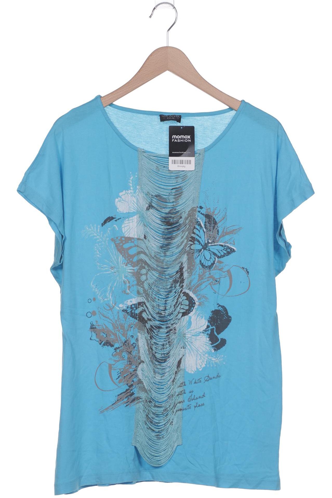 

VIA Appia DUE Damen T-Shirt, blau, Gr. 48