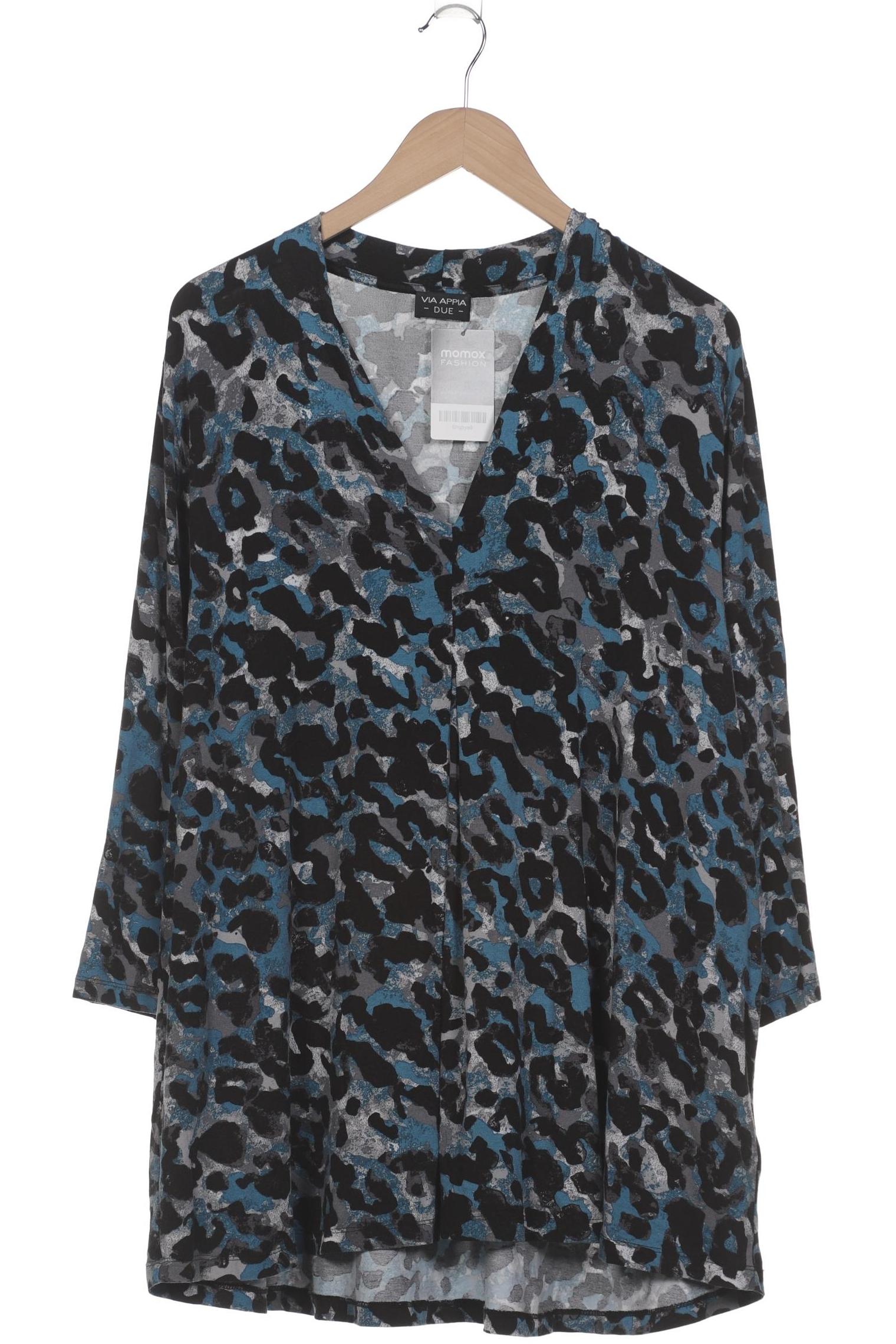 

VIA Appia DUE Damen Langarmshirt, blau, Gr. 50