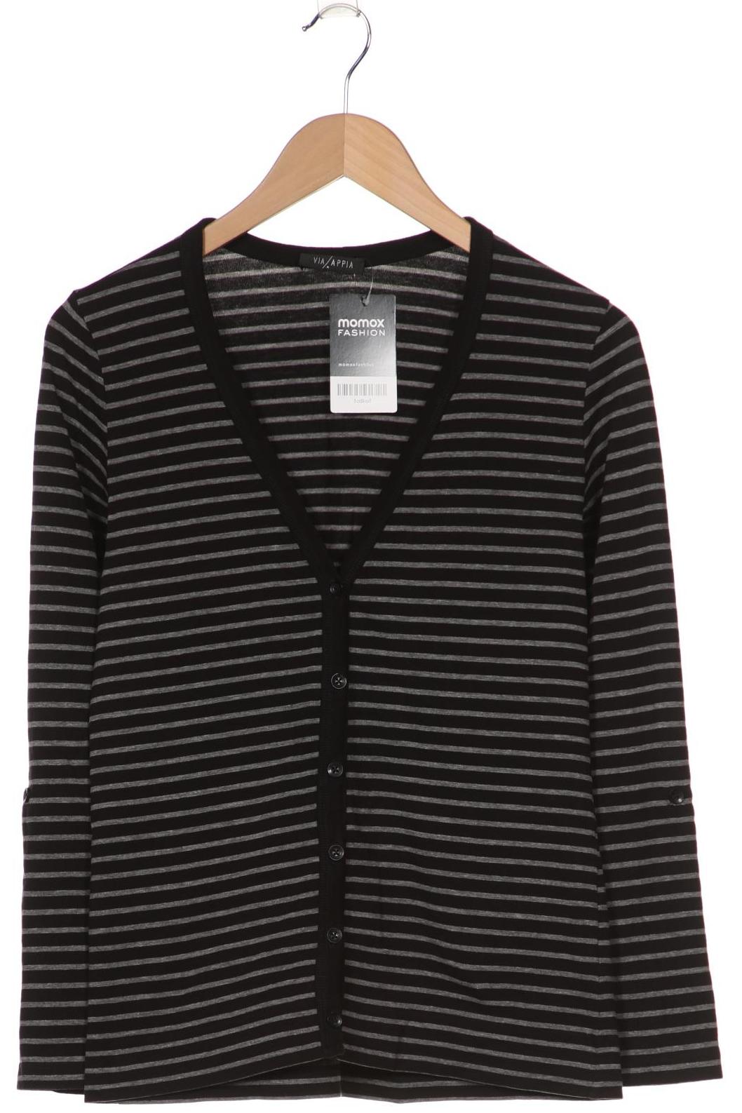 

VIA Appia DUE Damen Strickjacke, schwarz, Gr. 38