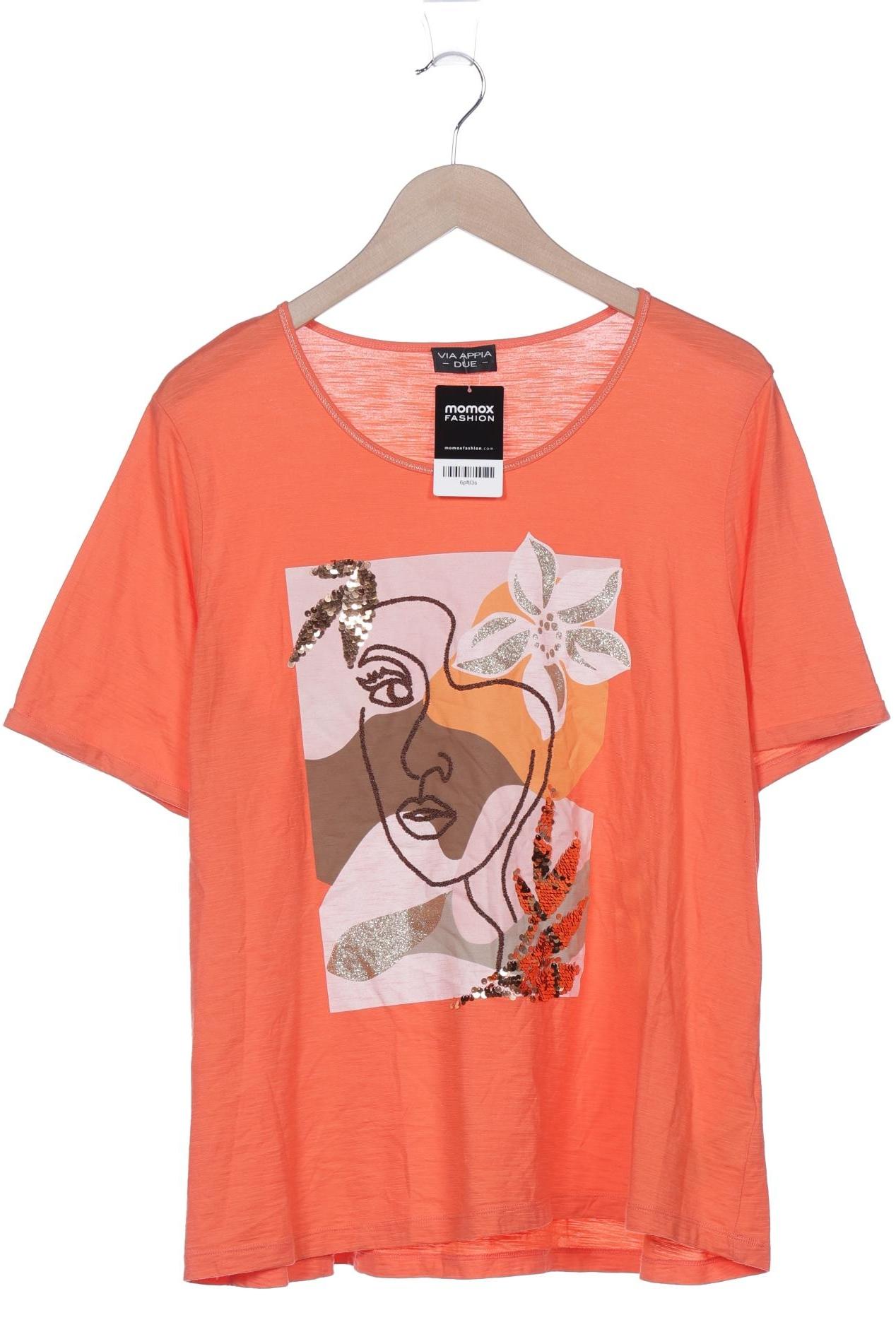 

VIA Appia DUE Damen T-Shirt, orange, Gr. 46