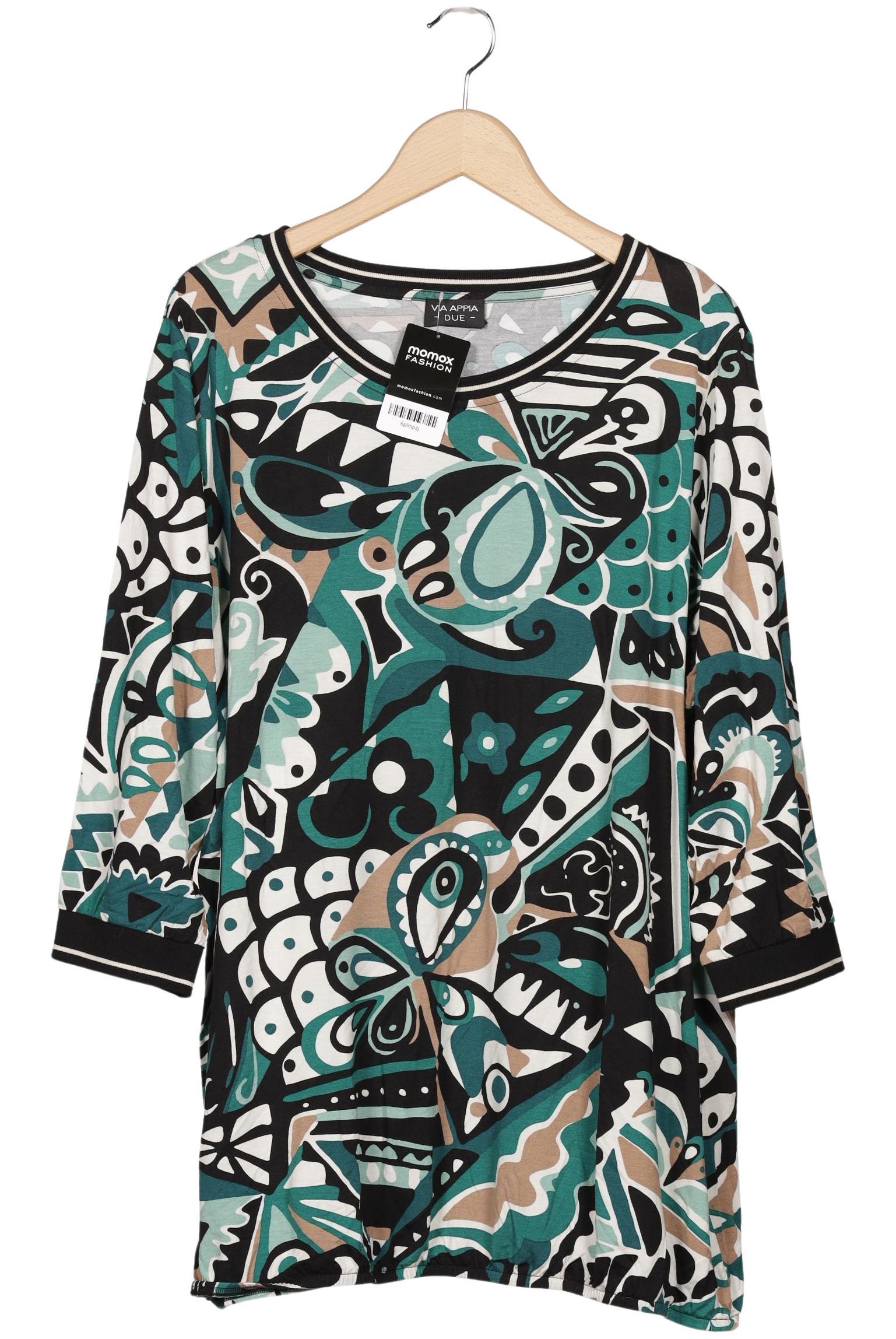 

VIA Appia DUE Damen Langarmshirt, mehrfarbig, Gr. 50